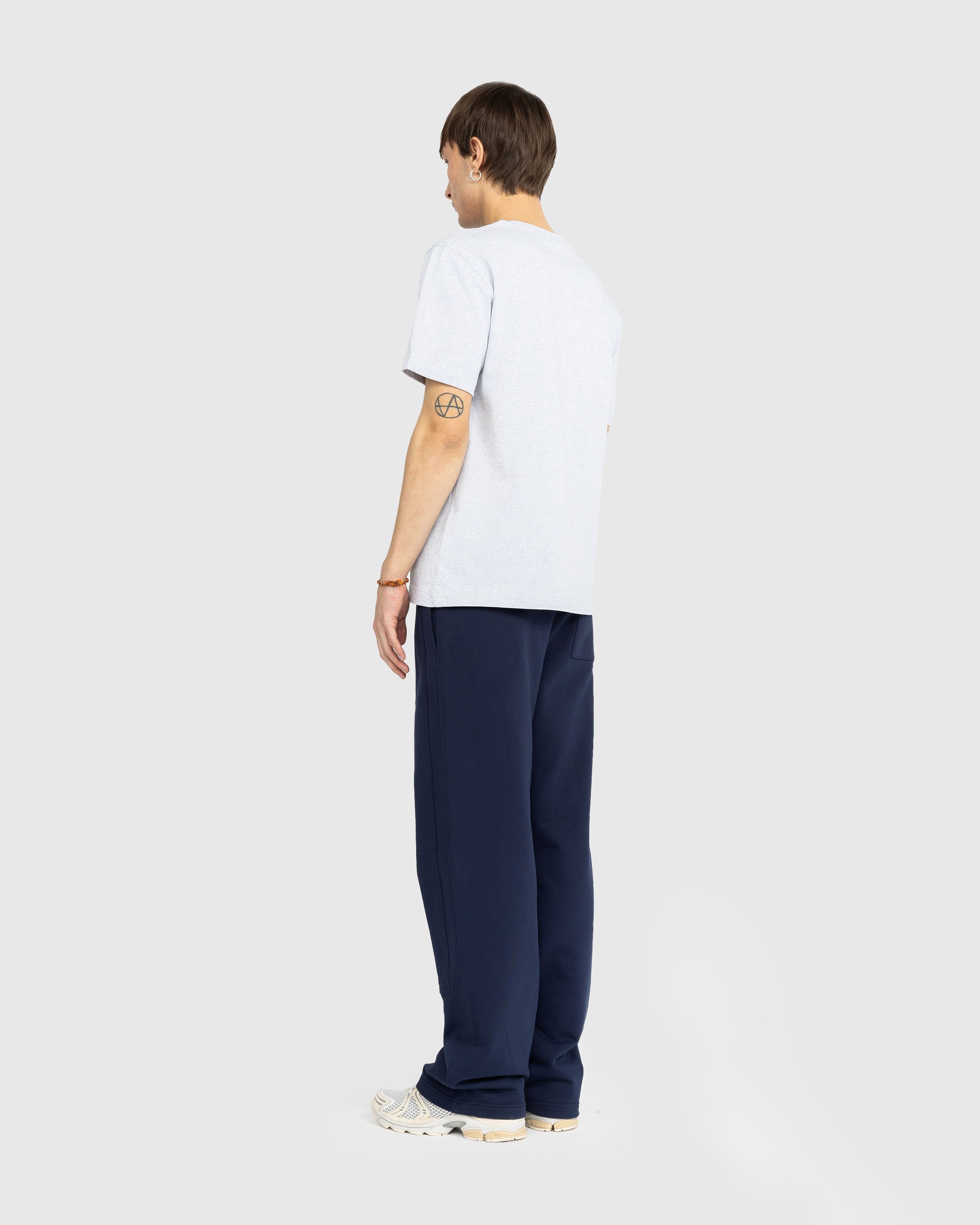 Marni - Elastic Waistband Trousers Blue Kyanite - Clothing - Blue - Image 4