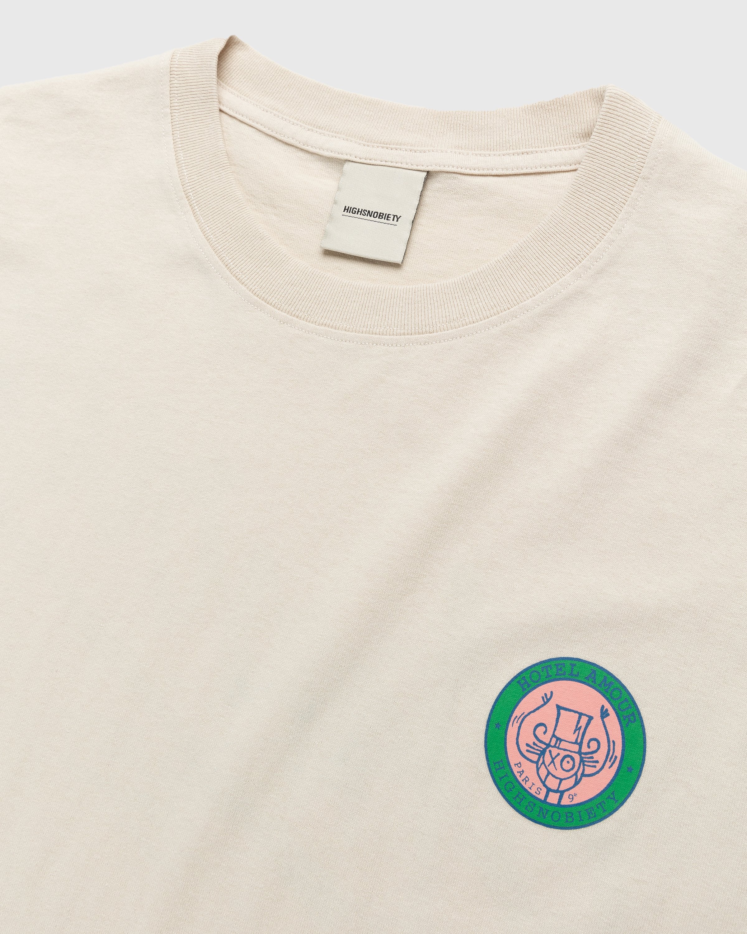 Hotel Amour x Highsnobiety - Not In Paris 4 T-Shirt Eggshell - Clothing - Beige - Image 6