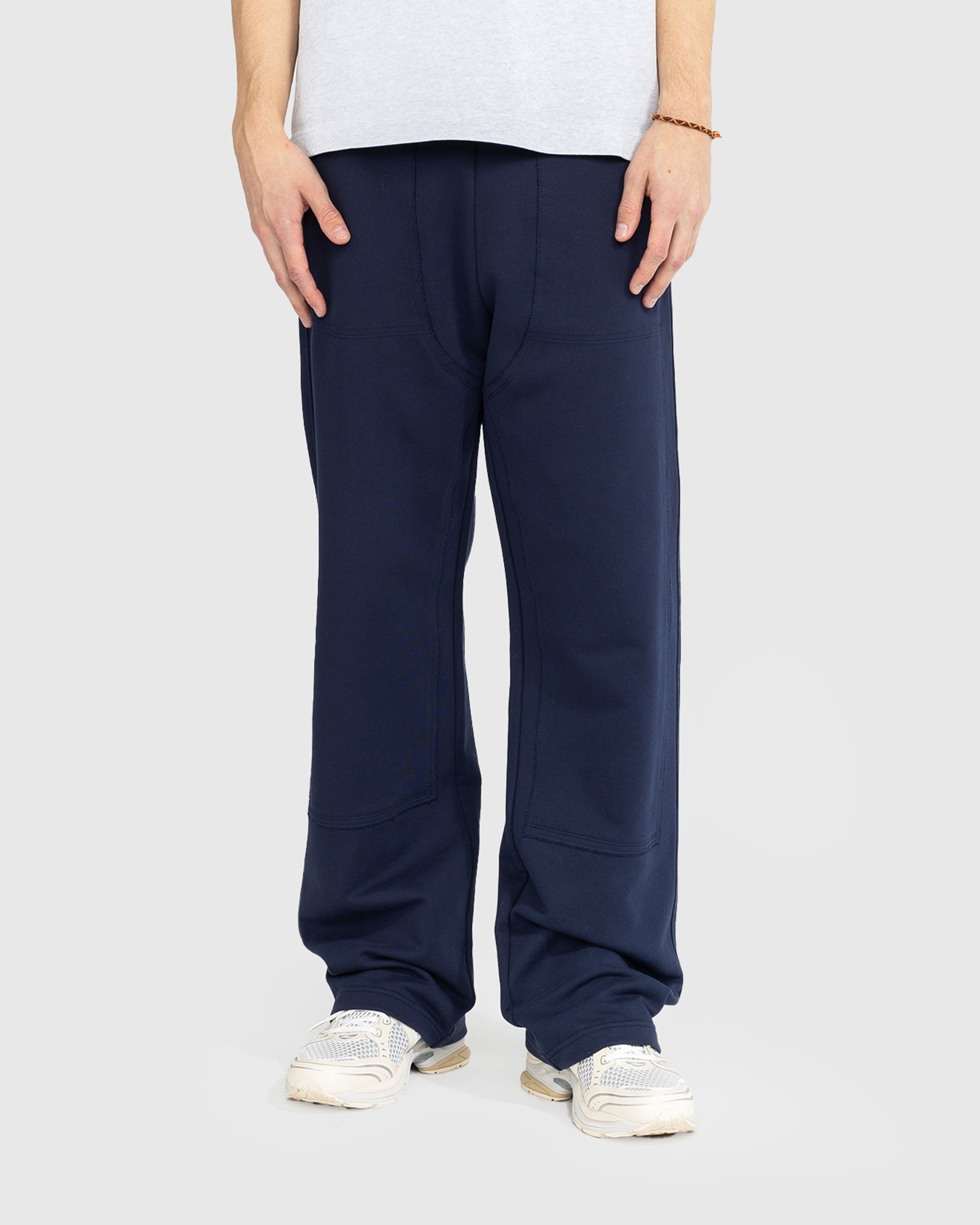 Marni - Elastic Waistband Trousers Blue Kyanite - Clothing - Blue - Image 2