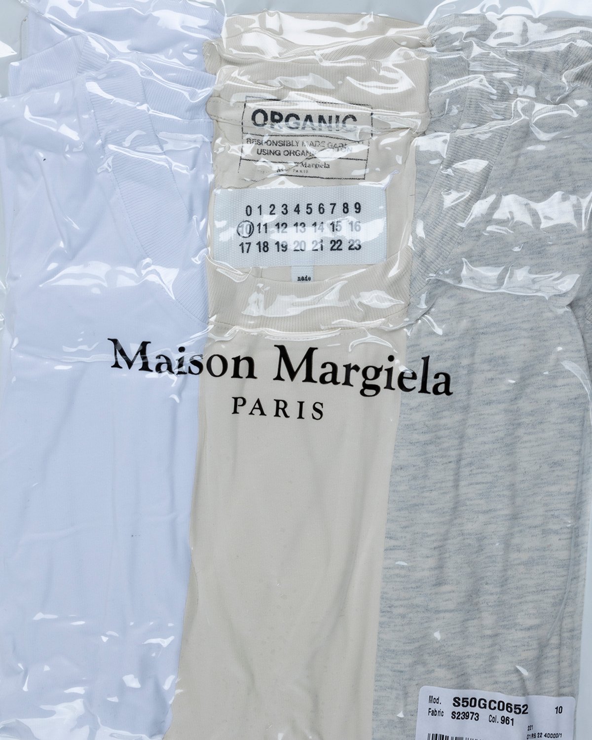 Maison Margiela - Classic Tee 3 Pack - Clothing - Multi - Image 8