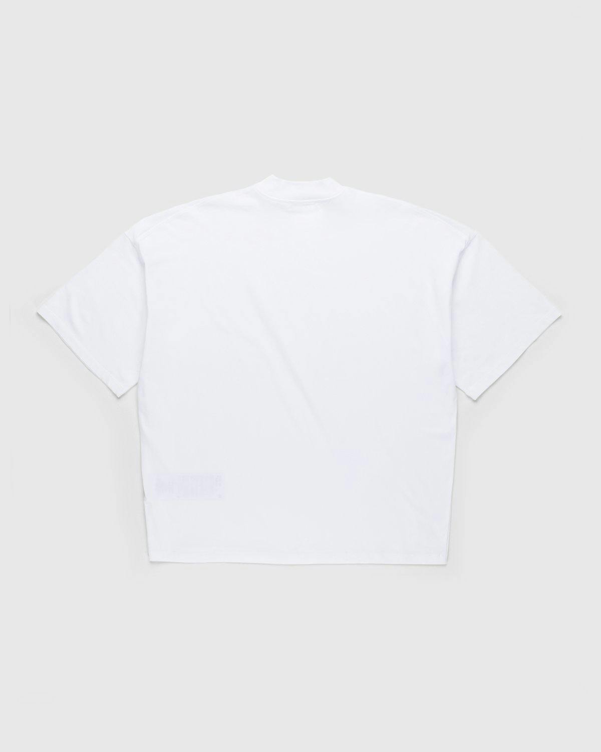Jil Sander - Mock Neck T-Shirt White - Clothing - White - Image 2