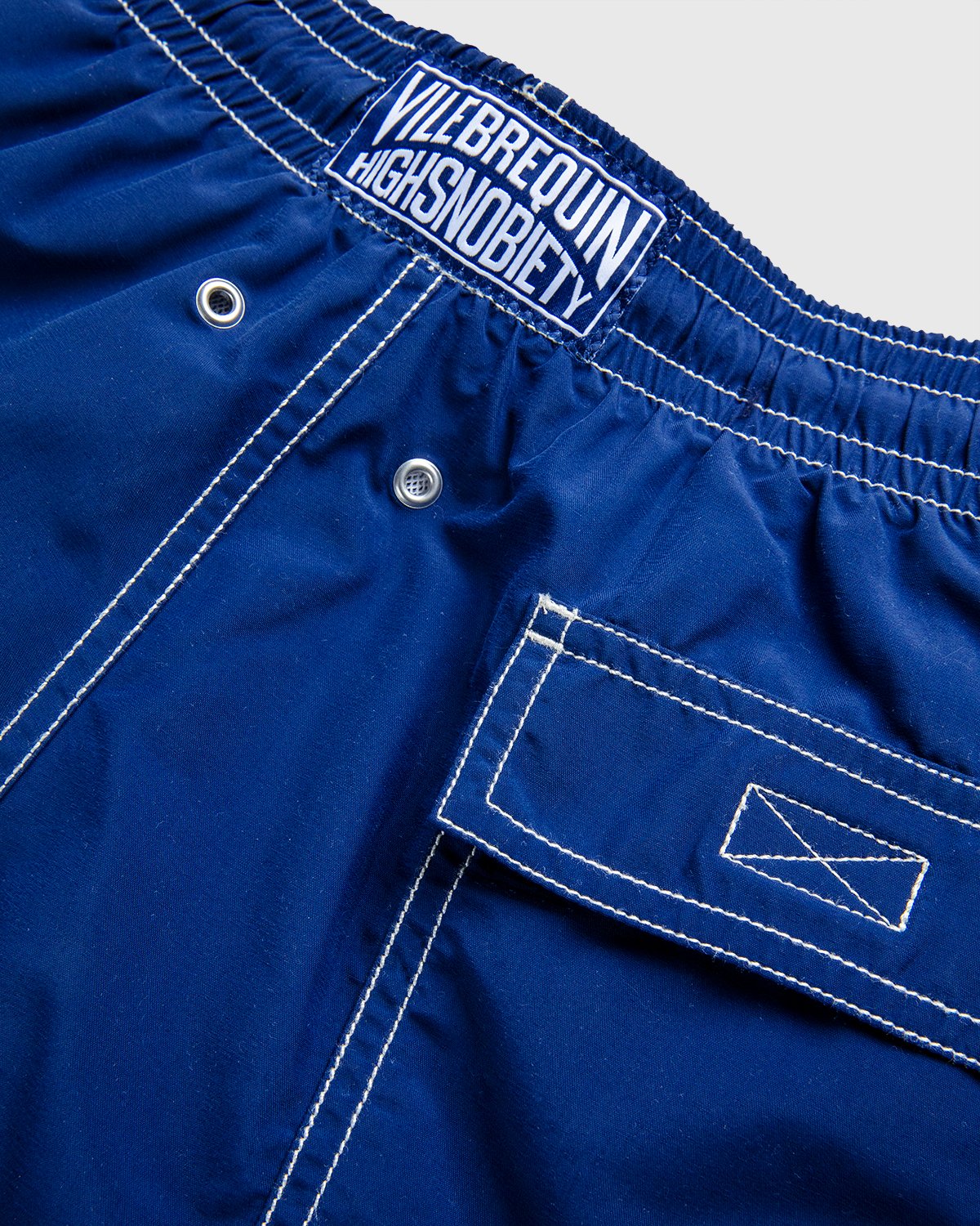 Vilebrequin x Highsnobiety - Logo Shorts Blue - Clothing - Blue - Image 5