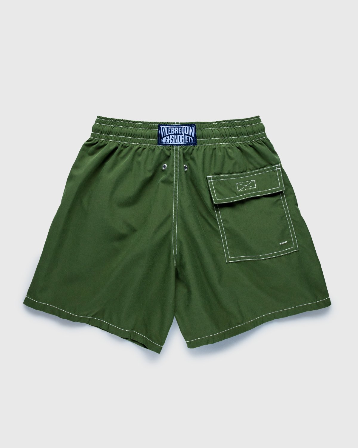 Vilebrequin x Highsnobiety - Logo Shorts Green - Clothing - Green - Image 2