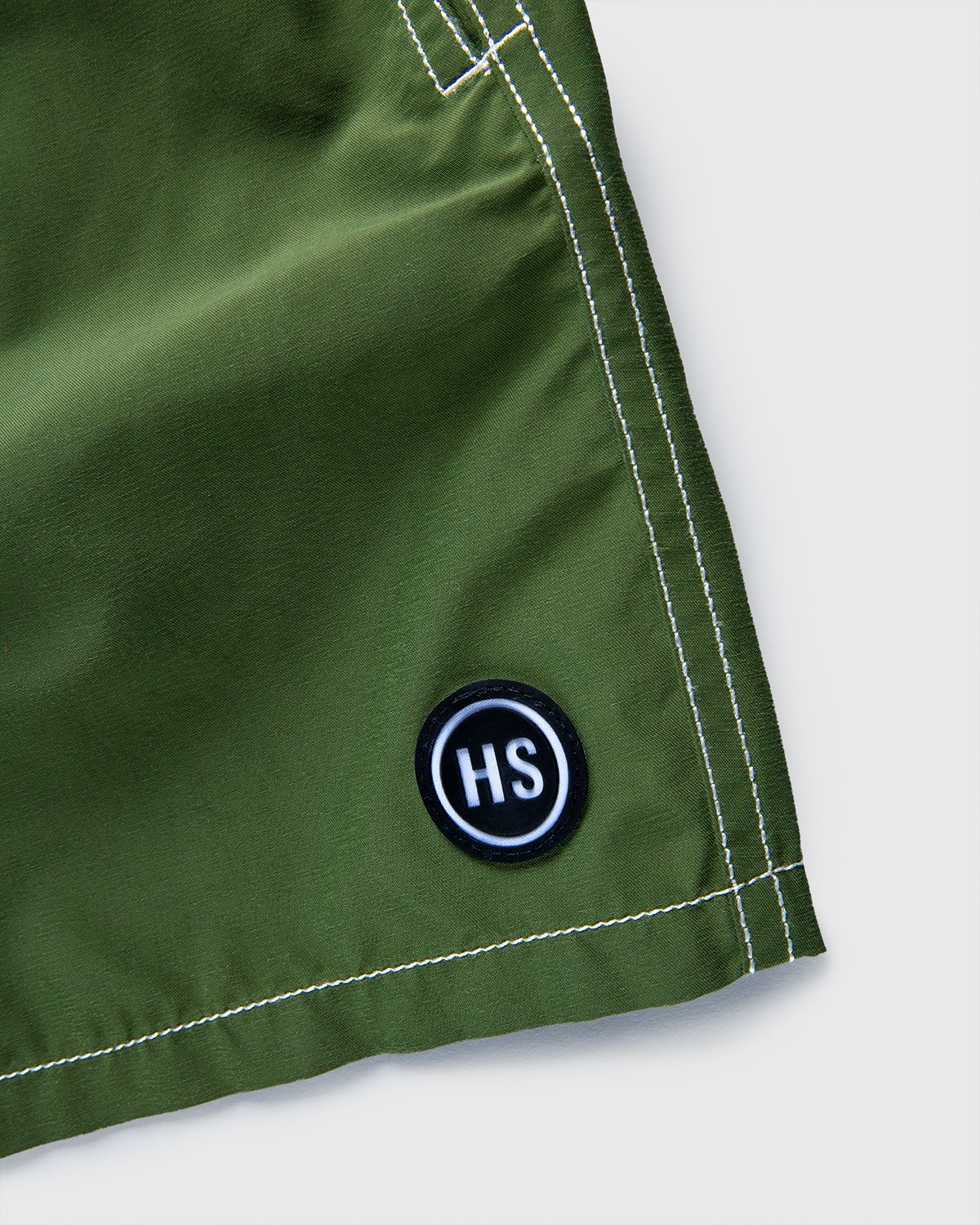 Vilebrequin x Highsnobiety - Logo Shorts Green - Clothing - Green - Image 3