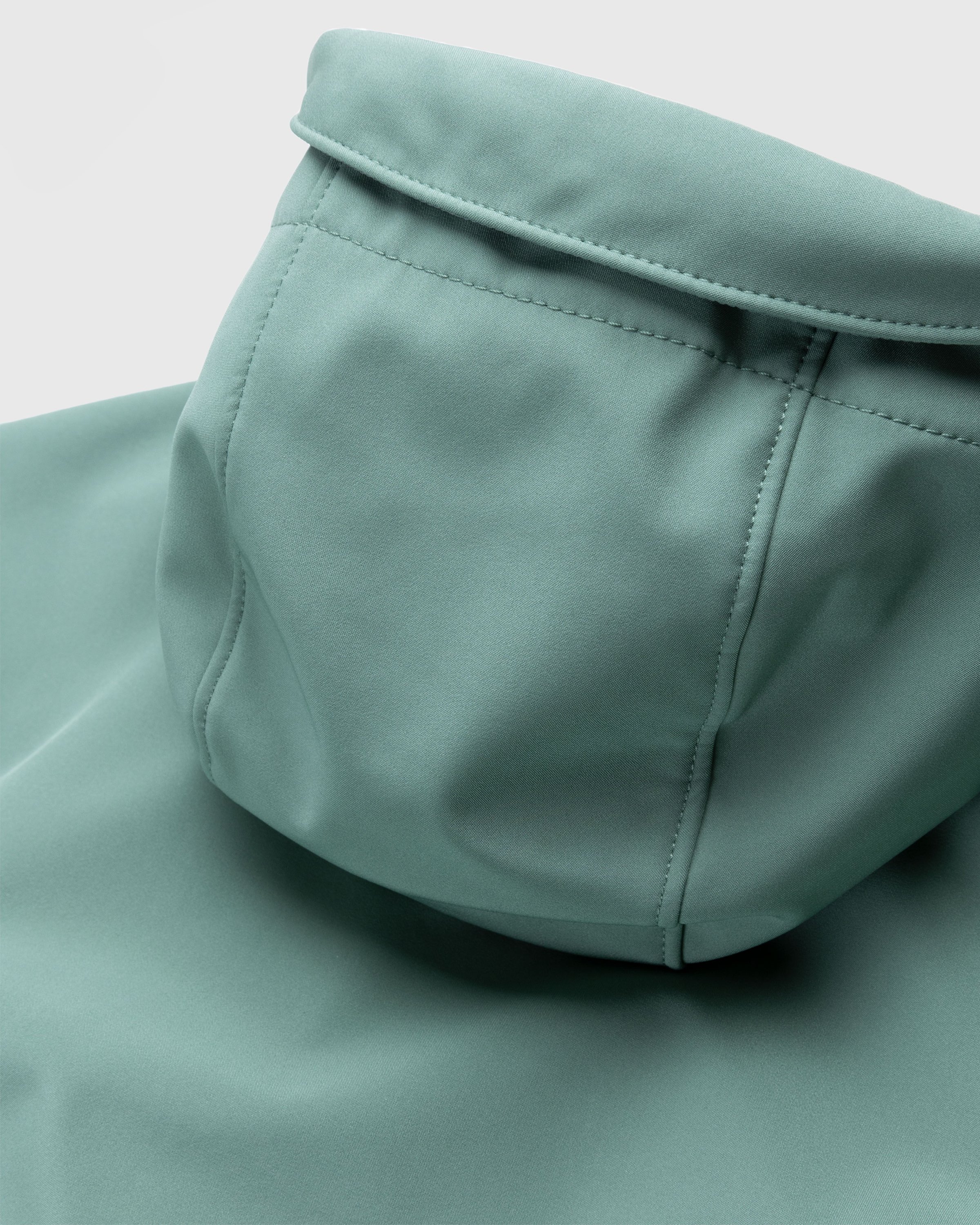 Stone Island - Soft Shell Hooded Jacket Sage - Clothing - Green - Image 4