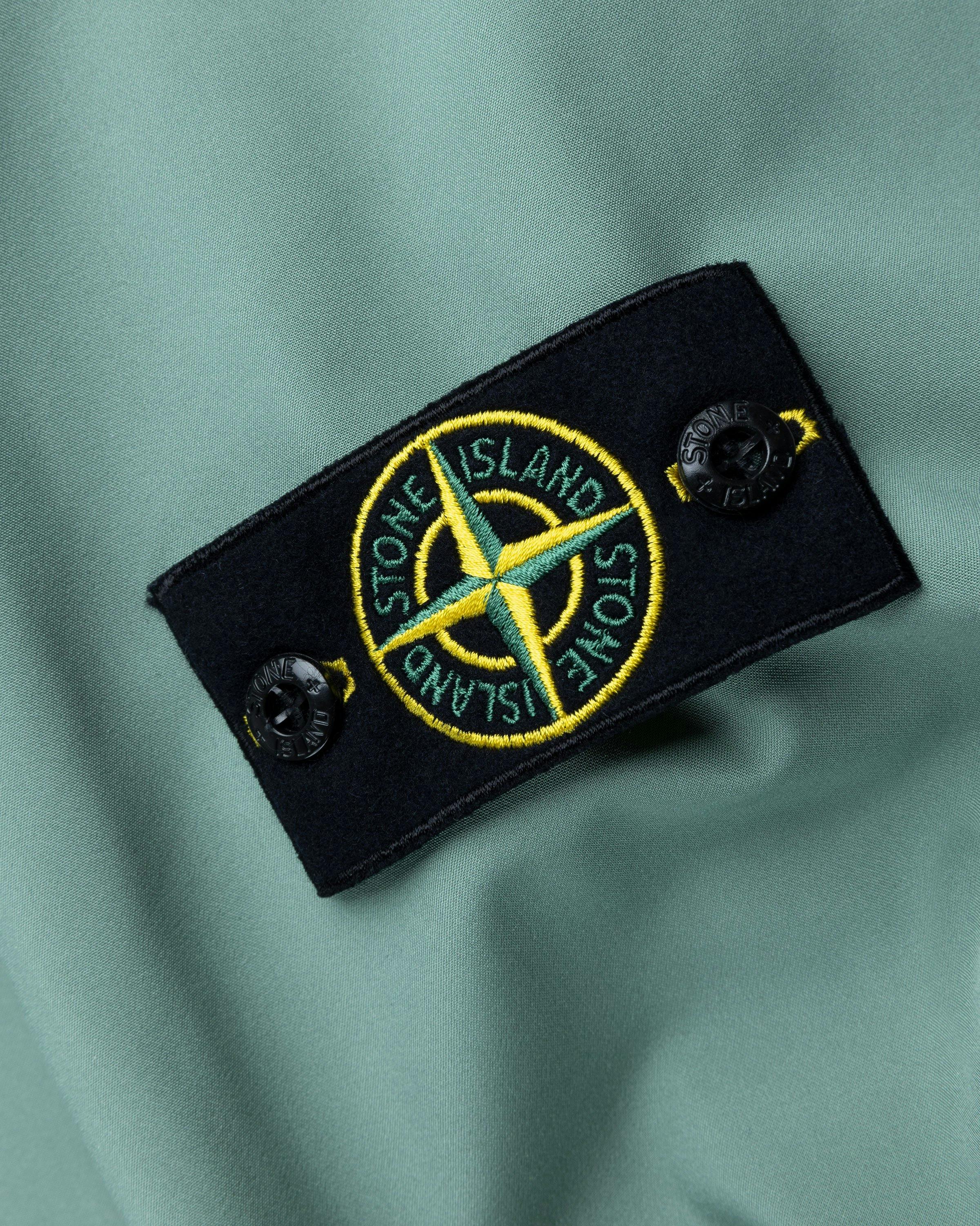 Stone Island - Soft Shell Hooded Jacket Sage - Clothing - Green - Image 7