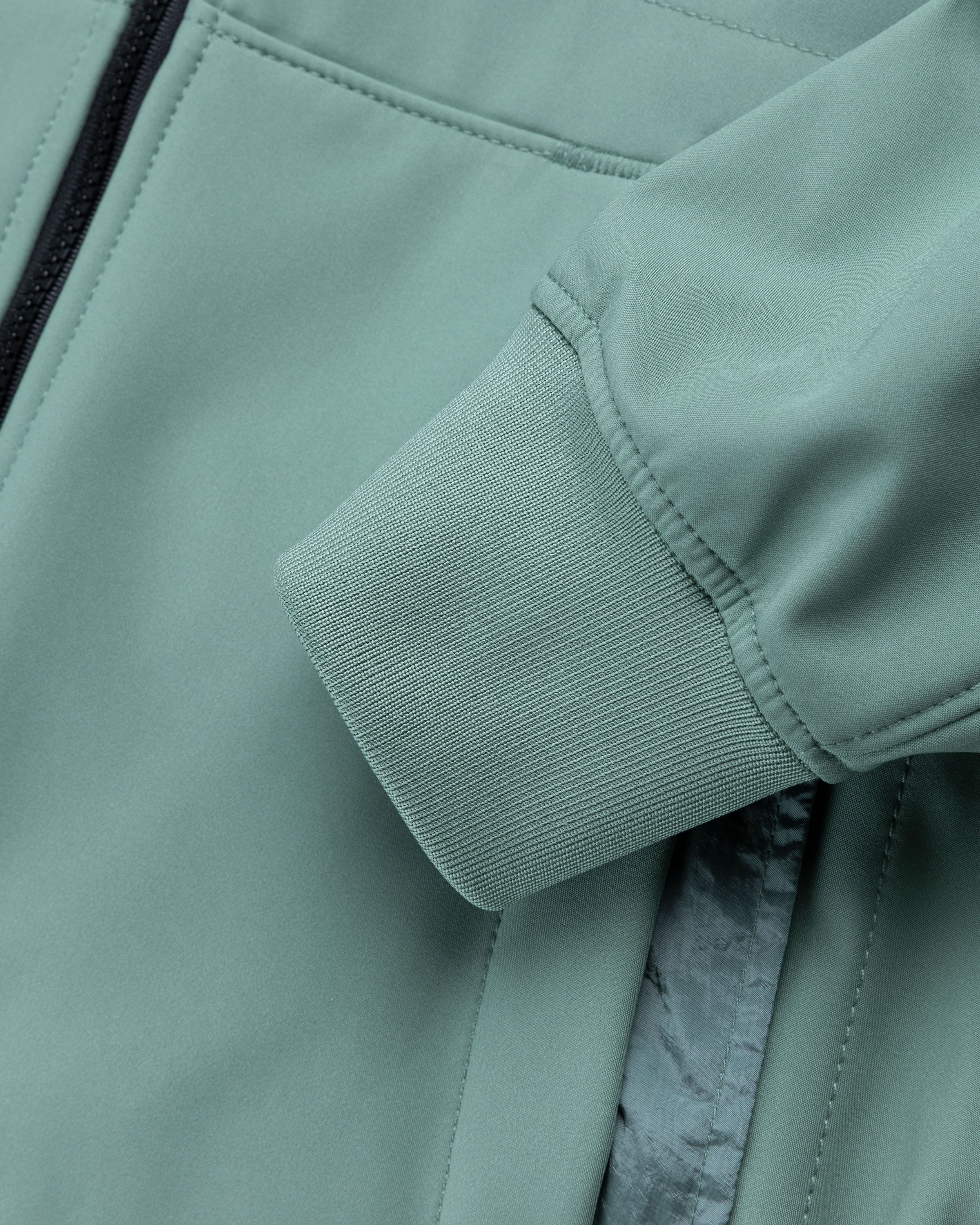 Stone Island - Soft Shell Hooded Jacket Sage - Clothing - Green - Image 6