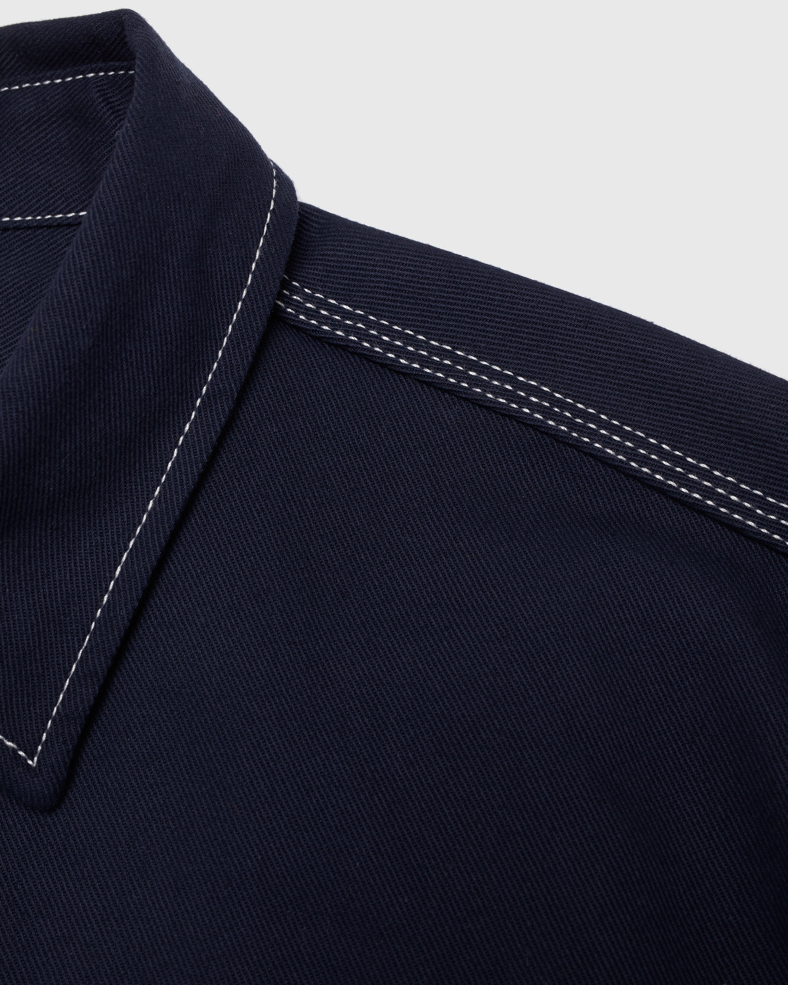 Carhartt WIP x Ljubav - Chalk Shirt Jac Navy - Clothing - Blue - Image 5