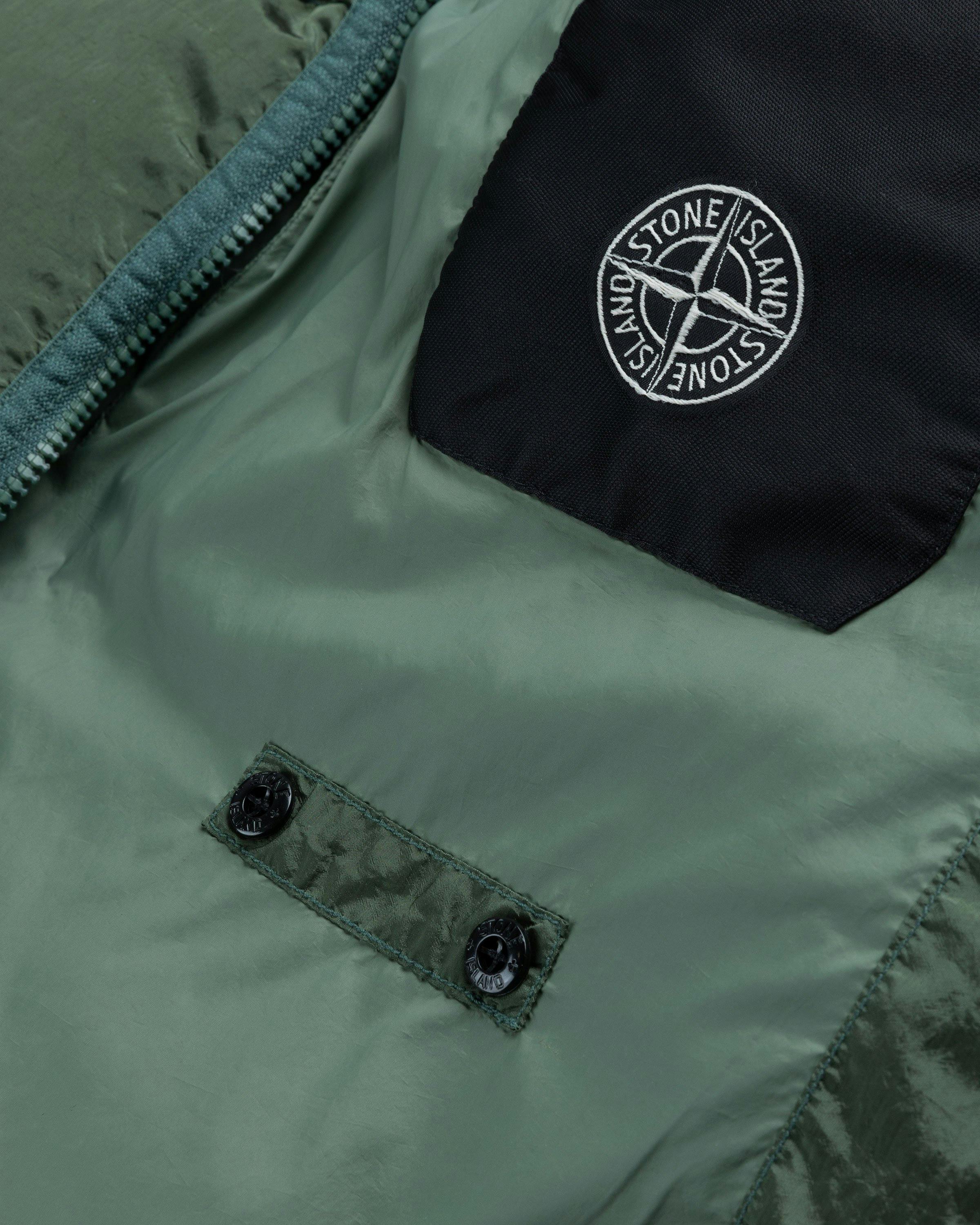 Stone Island - Nylon Metal Down Jacket Olive - Clothing - Green - Image 4