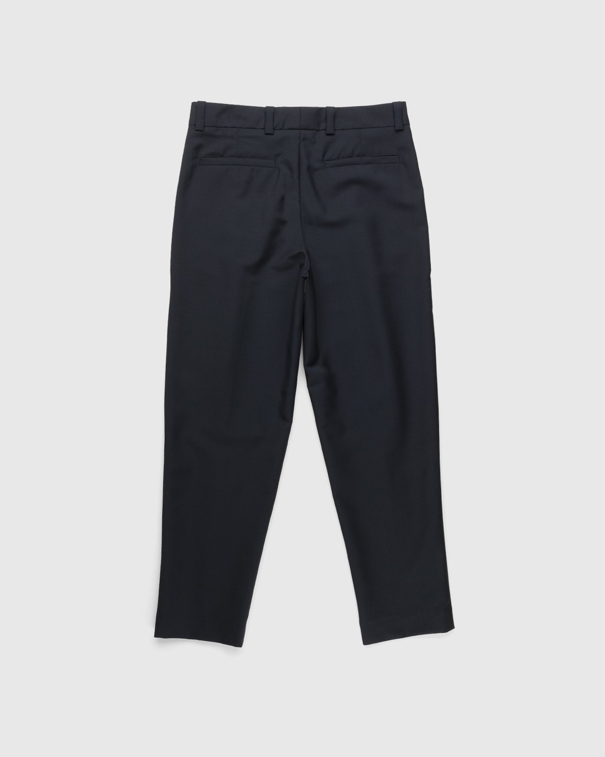Acne Studios - Mohair Pleated Trousers Navy - Clothing - Blue - Image 2