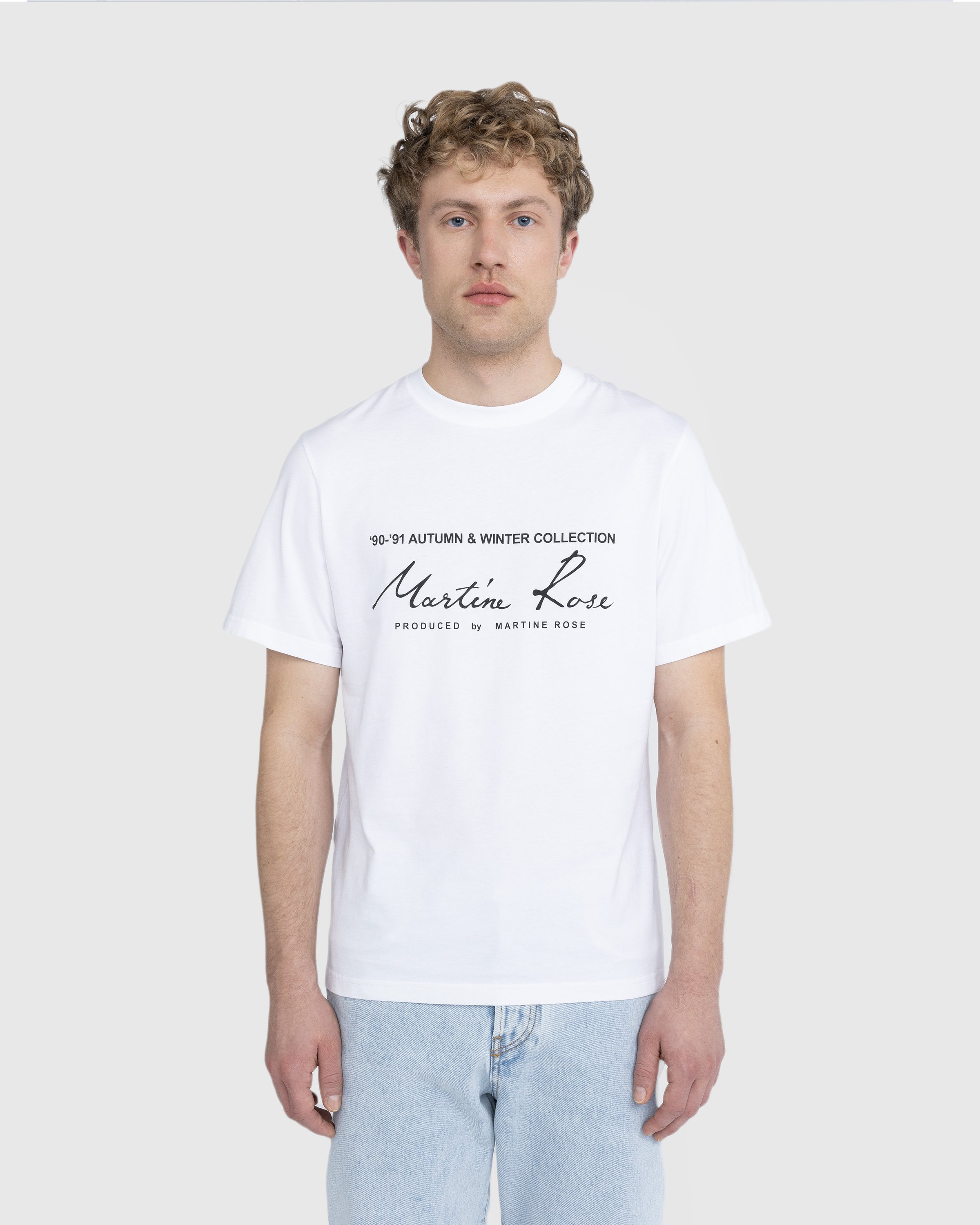 Martine Rose - Classic S/S T-Shirt White - Clothing - White - Image 2