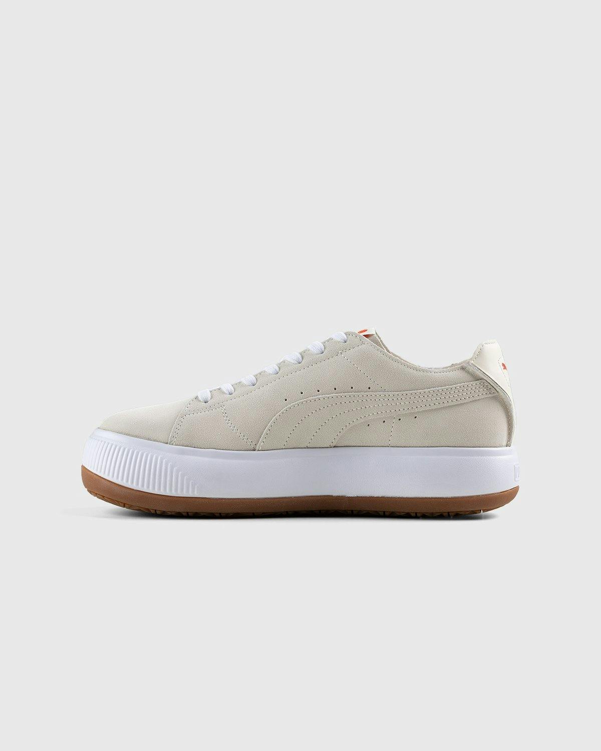 Puma x AMI - Suede Mayu Deconstruct Pristine - Footwear - White - Image 2