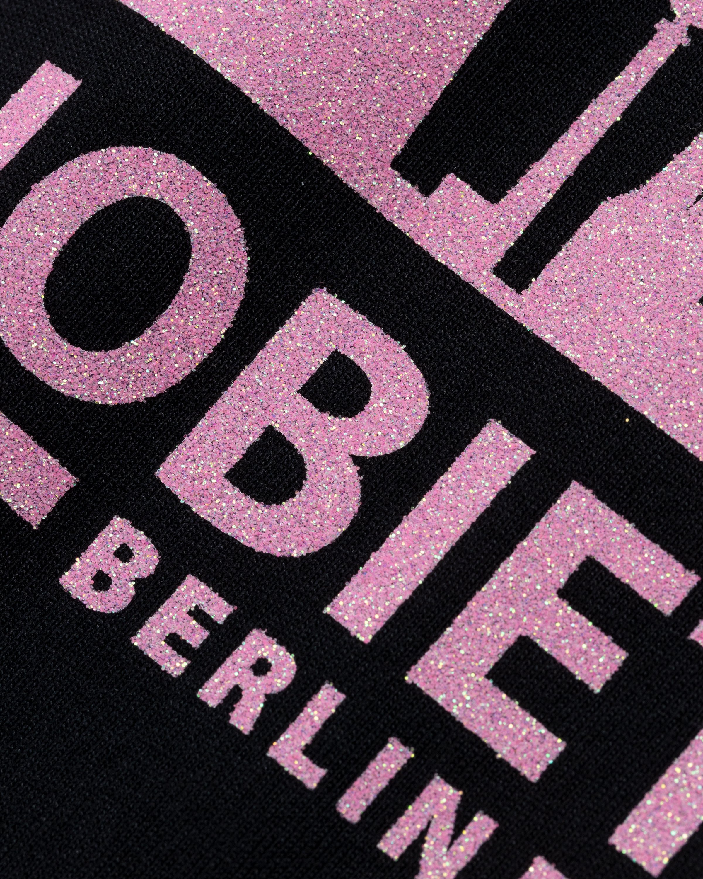 Live From Earth x Highsnobiety - BERLIN, BERLIN 3 Logo T-Shirt Black - Clothing - Black - Image 6