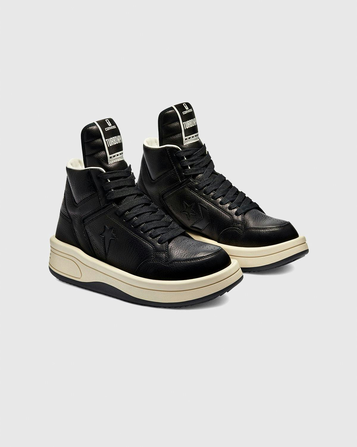 Converse x Rick Owens - DRKSHDW TURBOWPN Black - Footwear - Black - Image 2