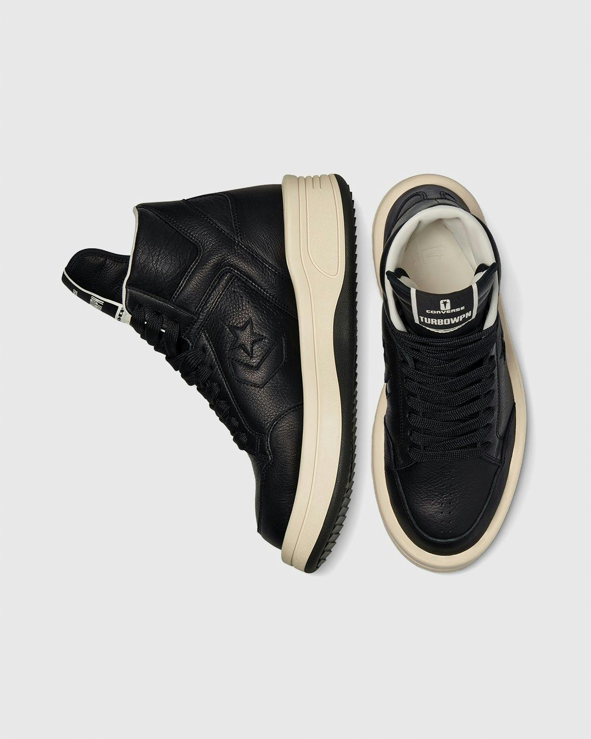 Converse x Rick Owens - DRKSHDW TURBOWPN Black - Footwear - Black - Image 3