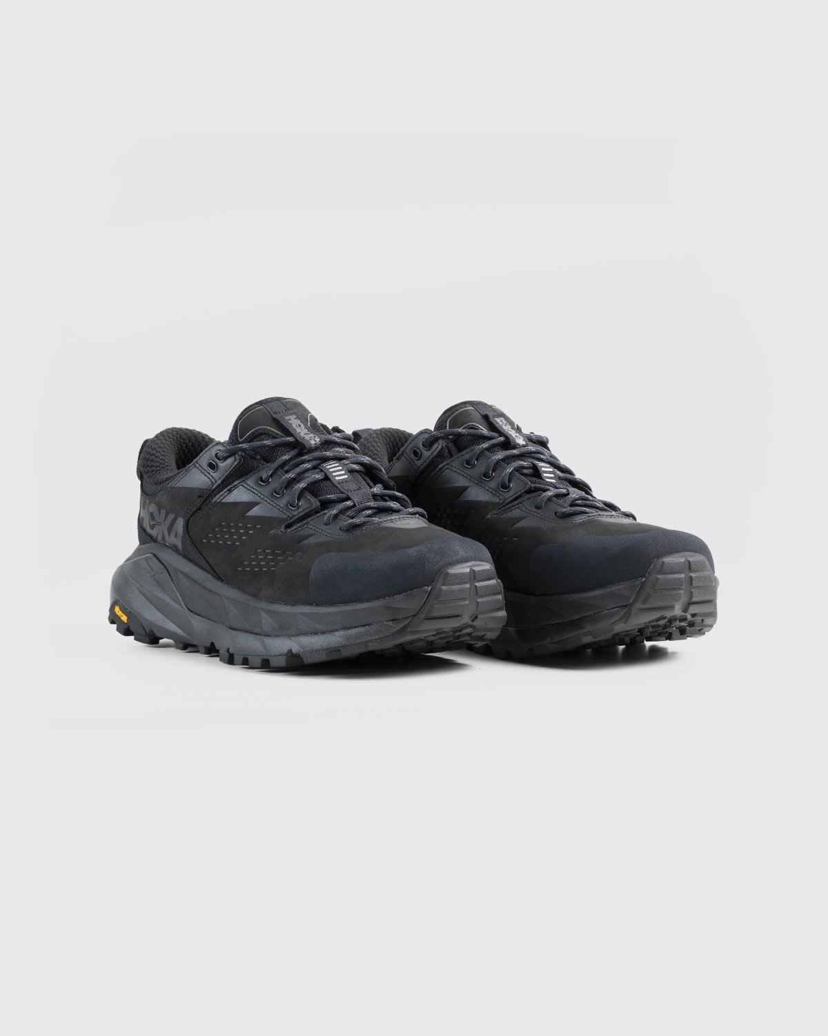 HOKA - M Kaha Low GTX Black Charcoal Grey - Footwear - Black - Image 3