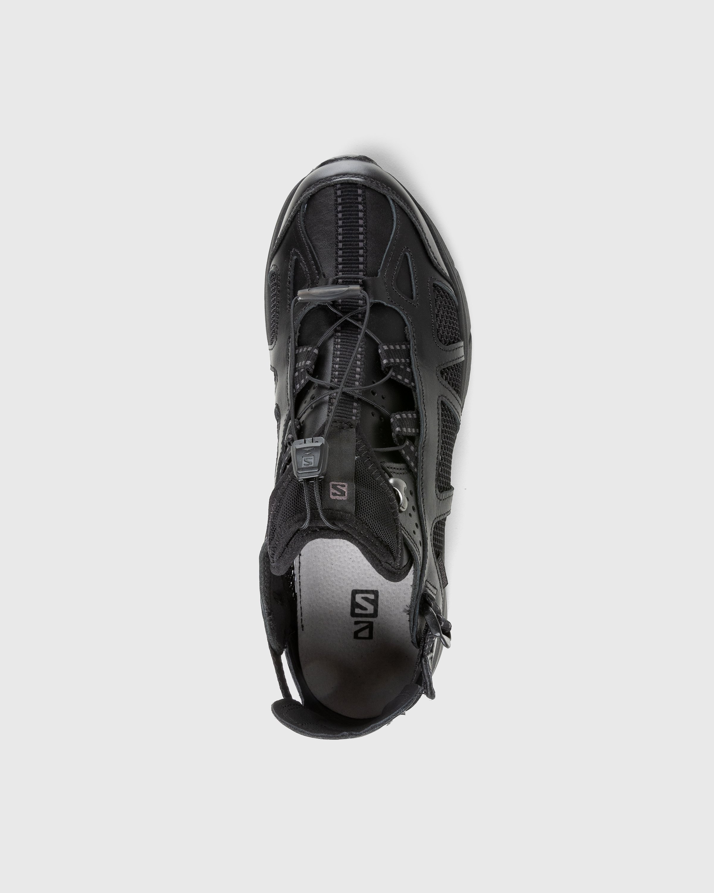 Salomon - Techsonic Leather Advanced Black/Black/Magnet - Footwear - Black - Image 5