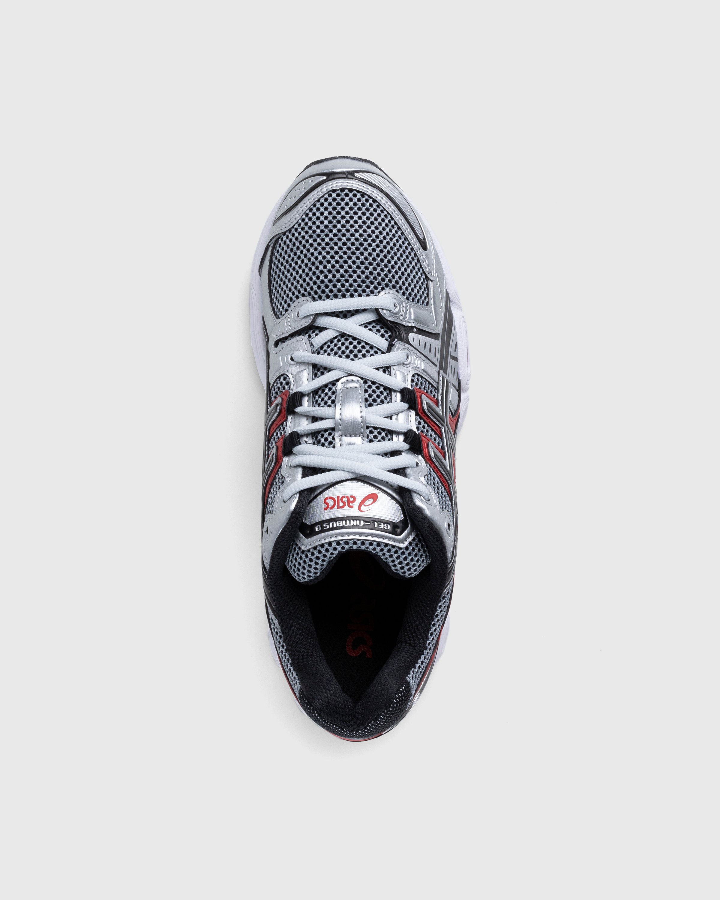 asics - Gel-Nimbus 9 Pure Silver/Classic Red - Footwear - Red - Image 3
