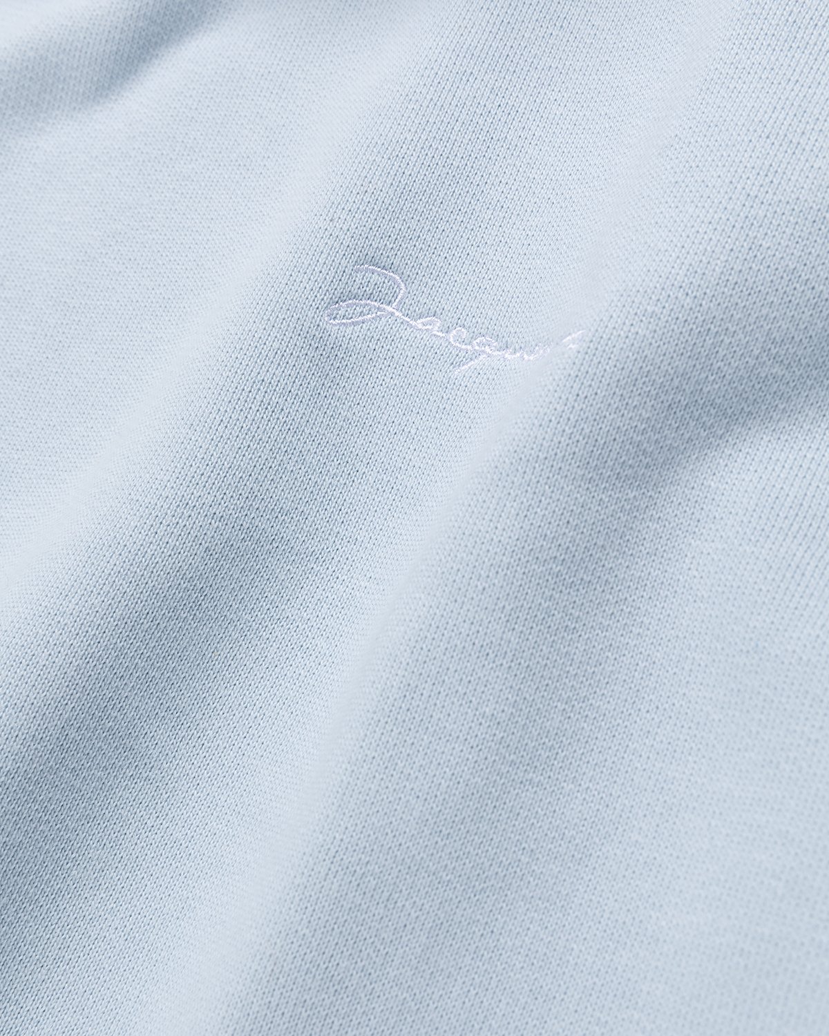 JACQUEMUS - Le Sweatshirt Brode Light Blue - Clothing - Blue - Image 4
