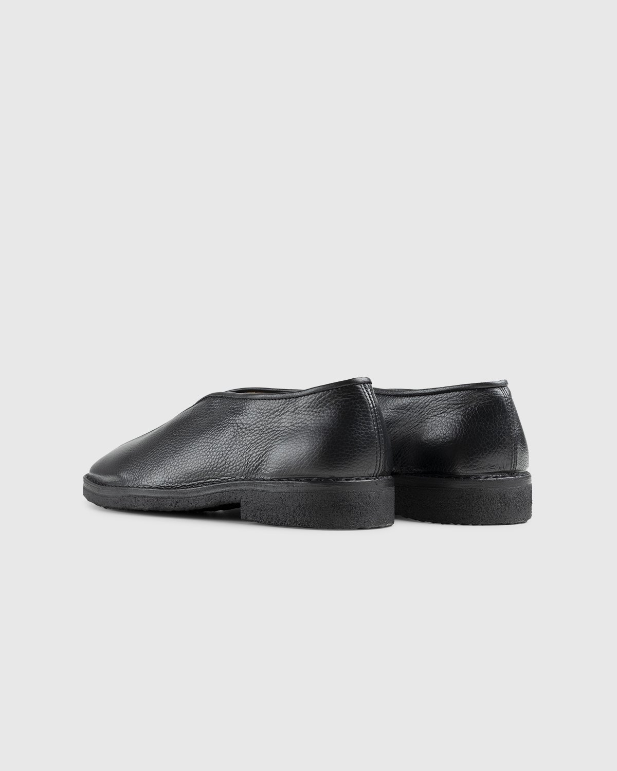 Lemaire - Leather Chinese Slippers Black - Footwear - Black - Image 5