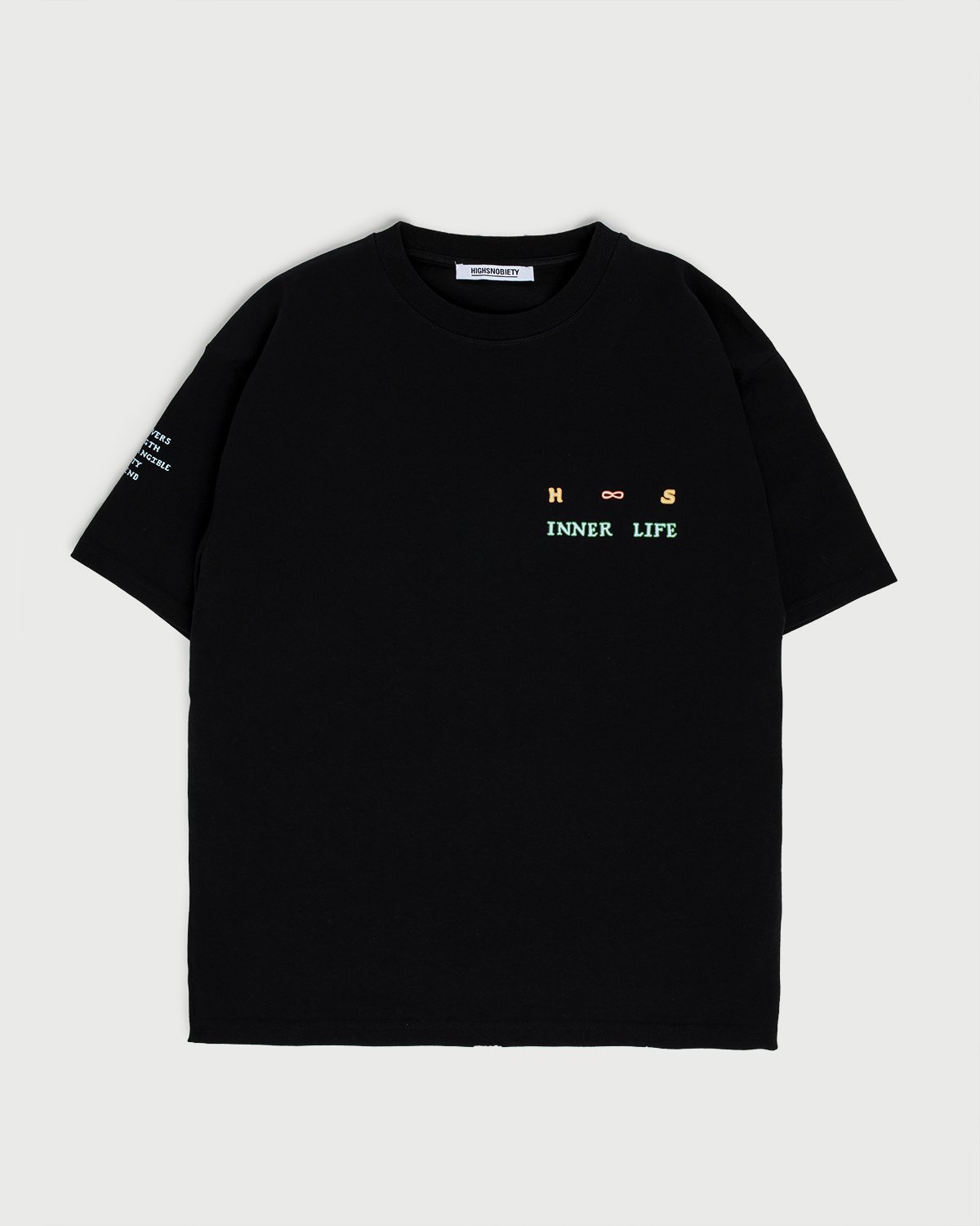 Highsnobiety - Inner Life T-Shirt Black - Clothing - Black - Image 4