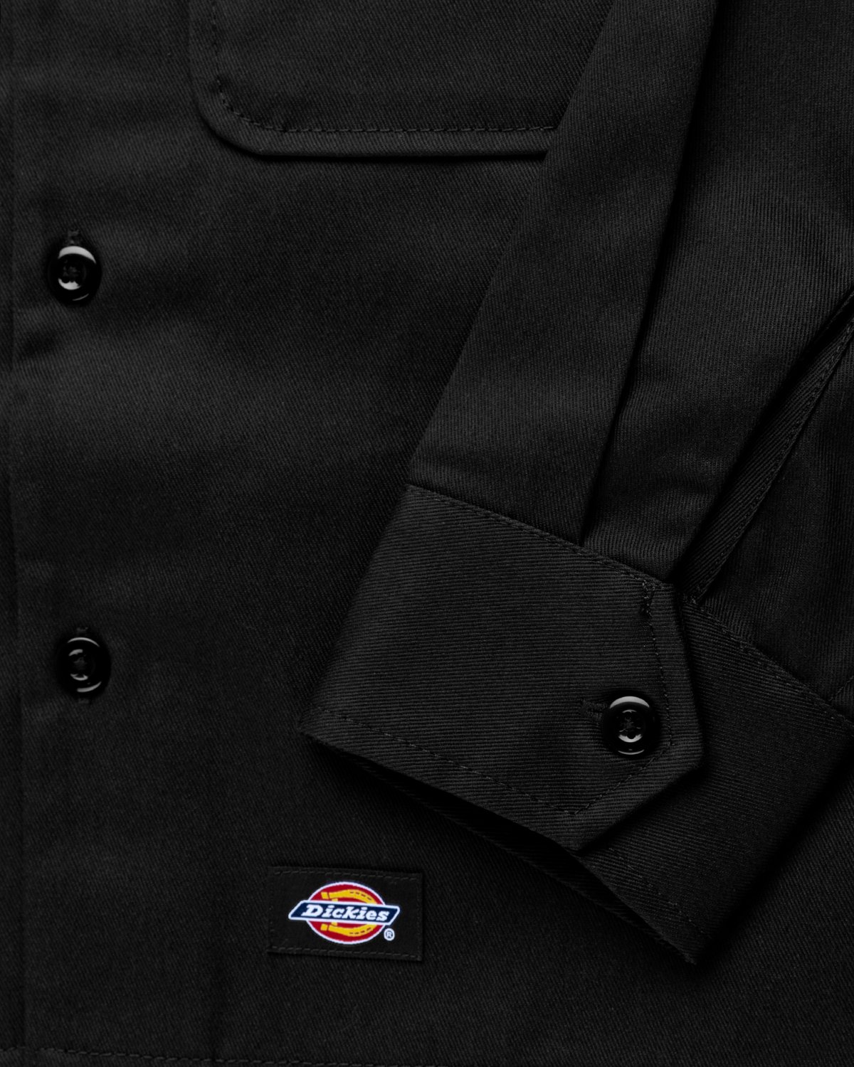 Highsnobiety x Dickies - Service Shirt Black - Clothing - Black - Image 4