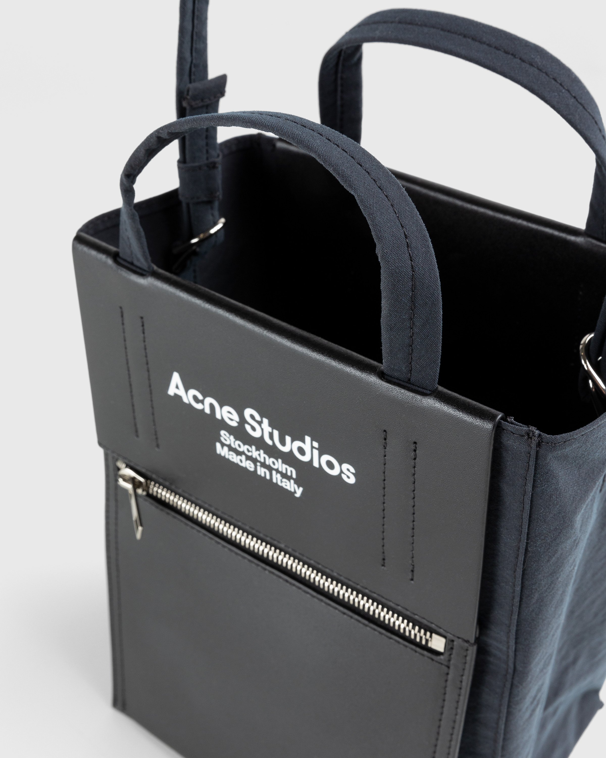 Acne Studios - Papery Nylon Tote Bag Black - Accessories - Black - Image 4