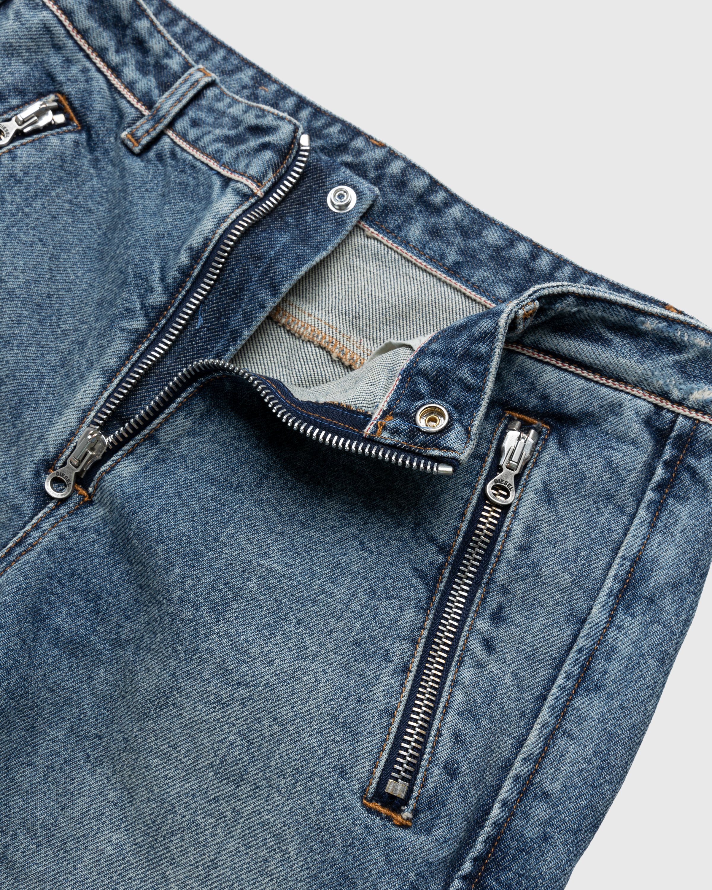Diesel - Generate Straight Jeans Blue - Clothing - Blue - Image 6