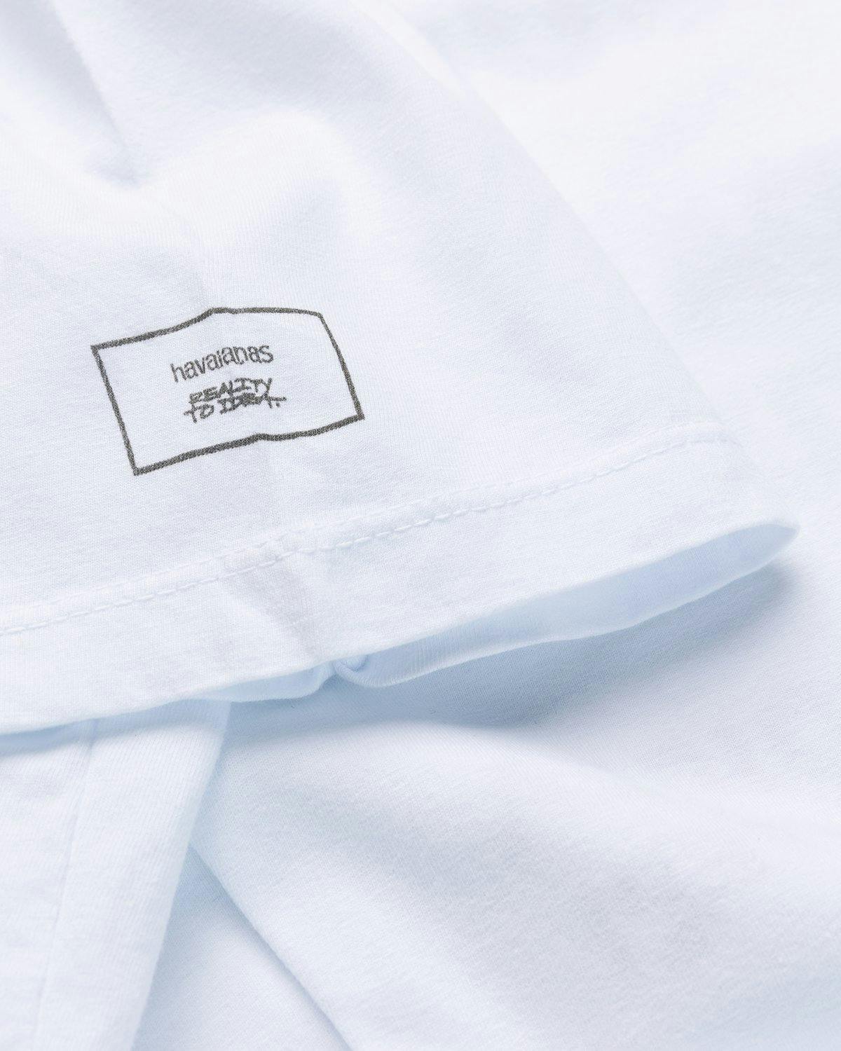 havaianas - Reality to Idea by Joshuas Vides T-Shirt White - Clothing - White - Image 4