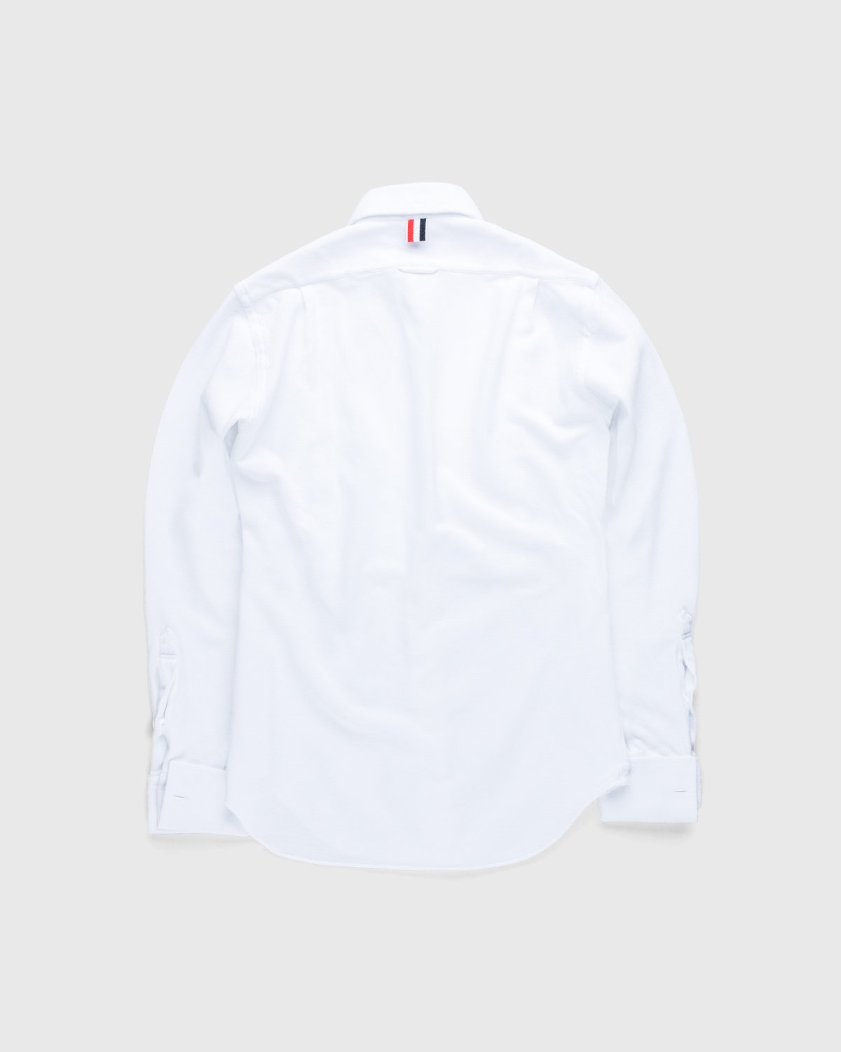 Thom Browne x Highsnobiety - Men's Pique Ruffled-Bib Tux Shirt White - Clothing - White - Image 2