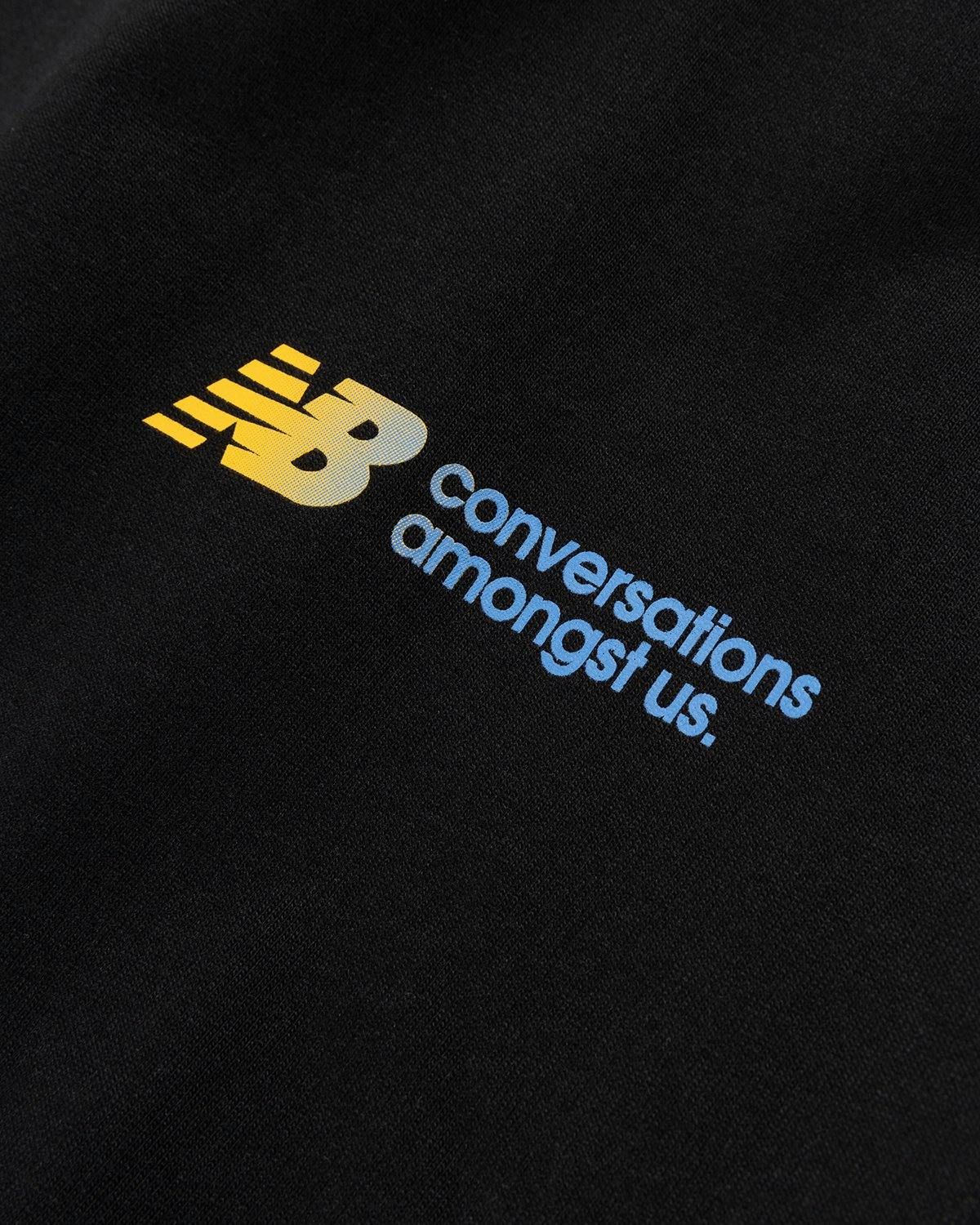 New Balance - Conversations Amongst Us Brand T-Shirt Black - Clothing - Black - Image 5