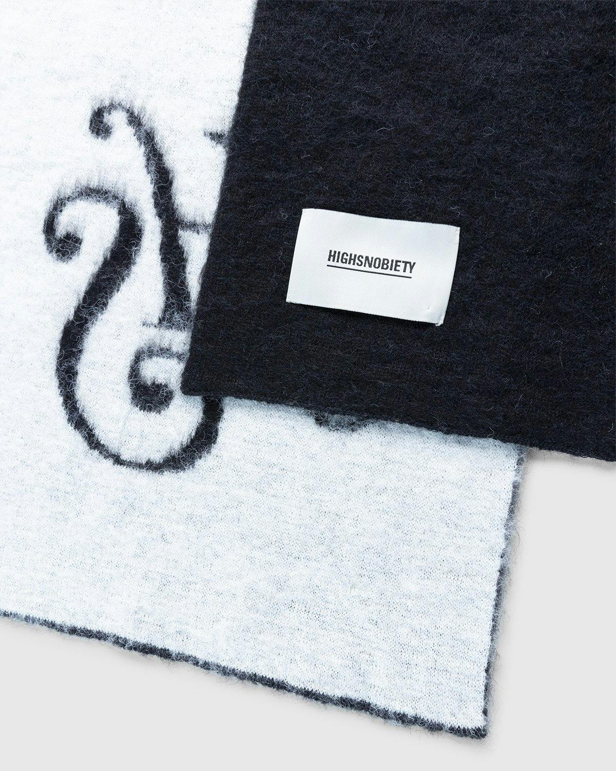 Highsnobiety - Mono Alpaca Scarf Black - Accessories - Black - Image 2