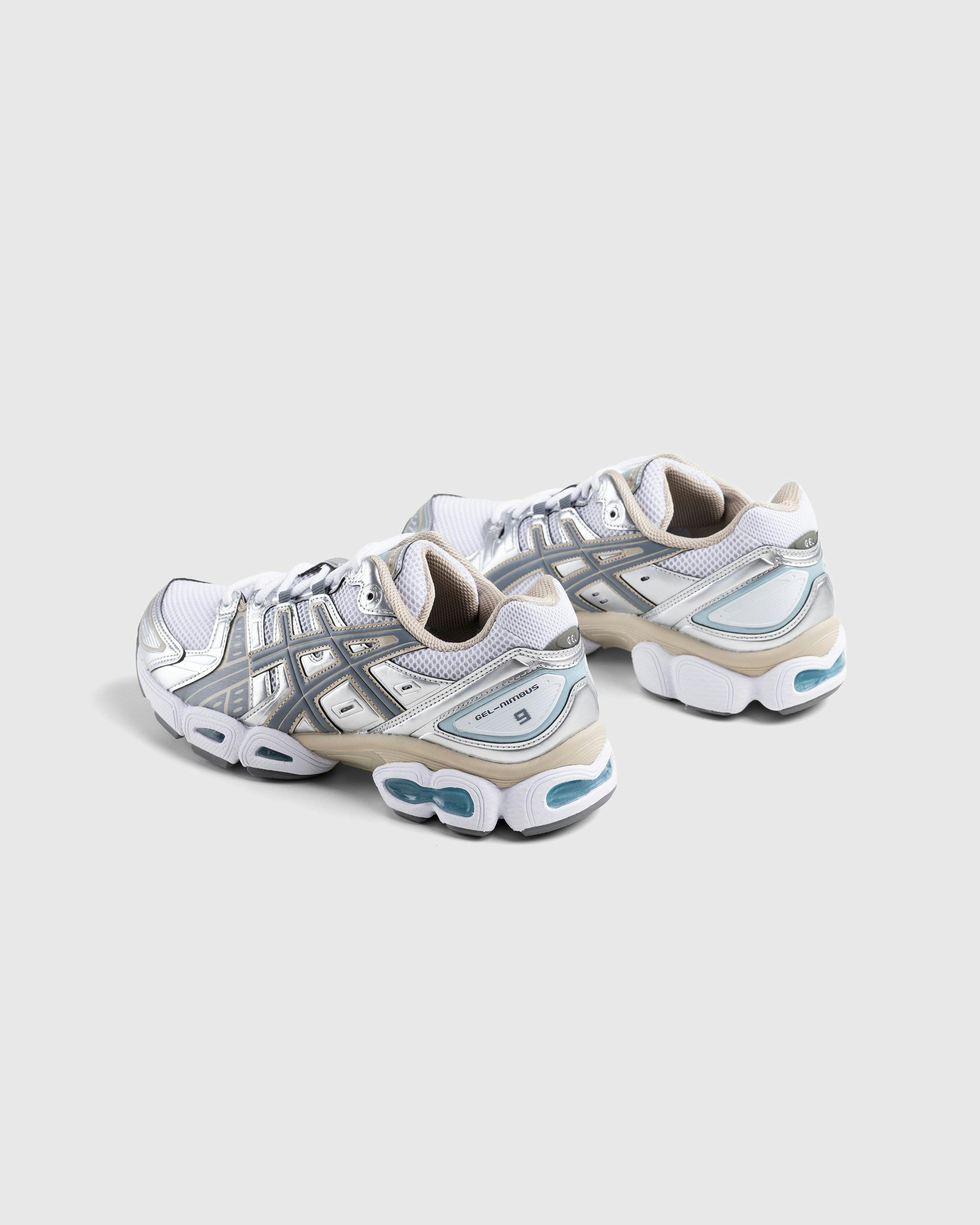 asics - Gel-Nimbus 9 White/Steel Grey - Footwear - White - Image 5