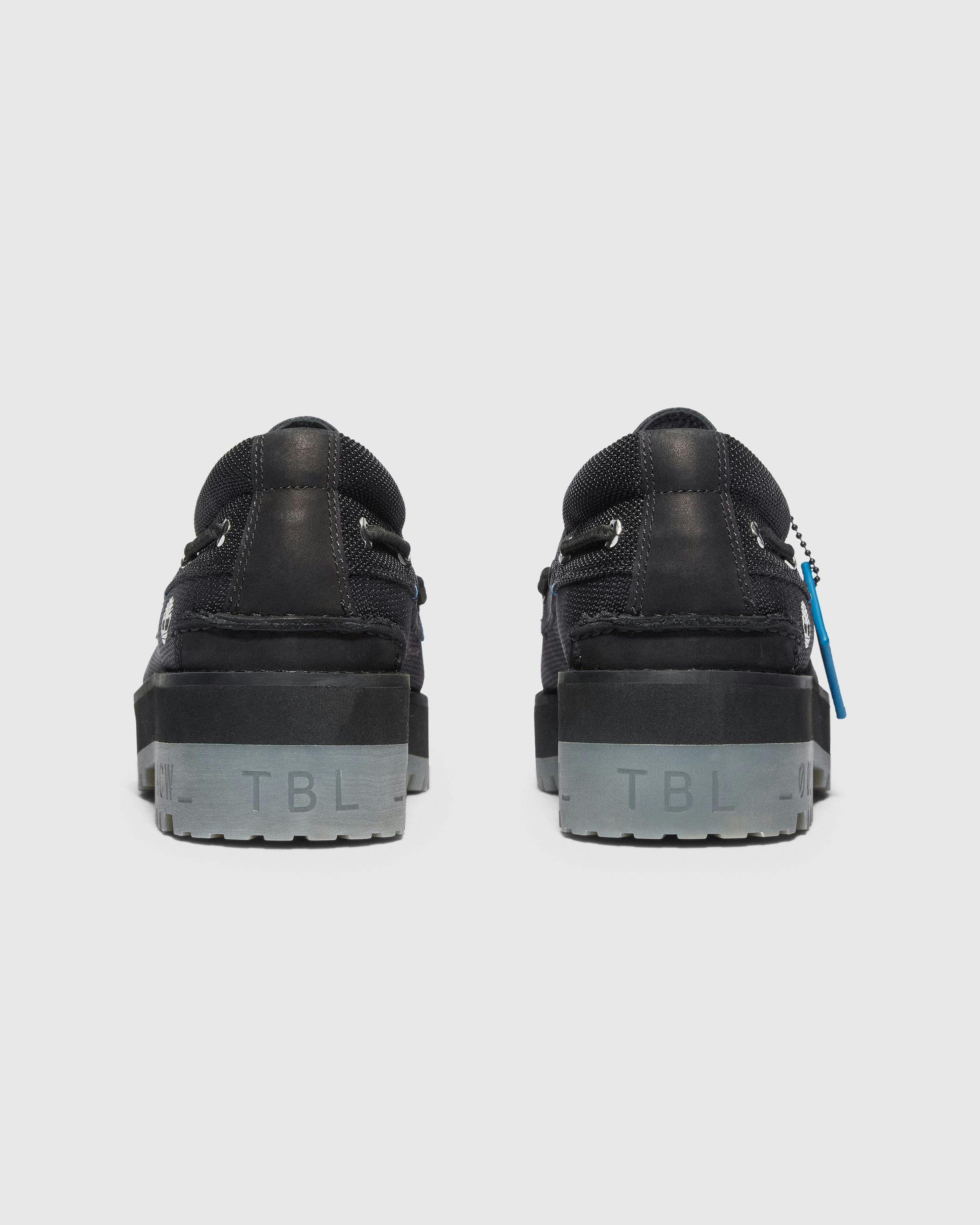 Timberland x A-Cold-Wall* - Future73 3-Eye Lug Boat Shoe Black - Footwear - Black - Image 4