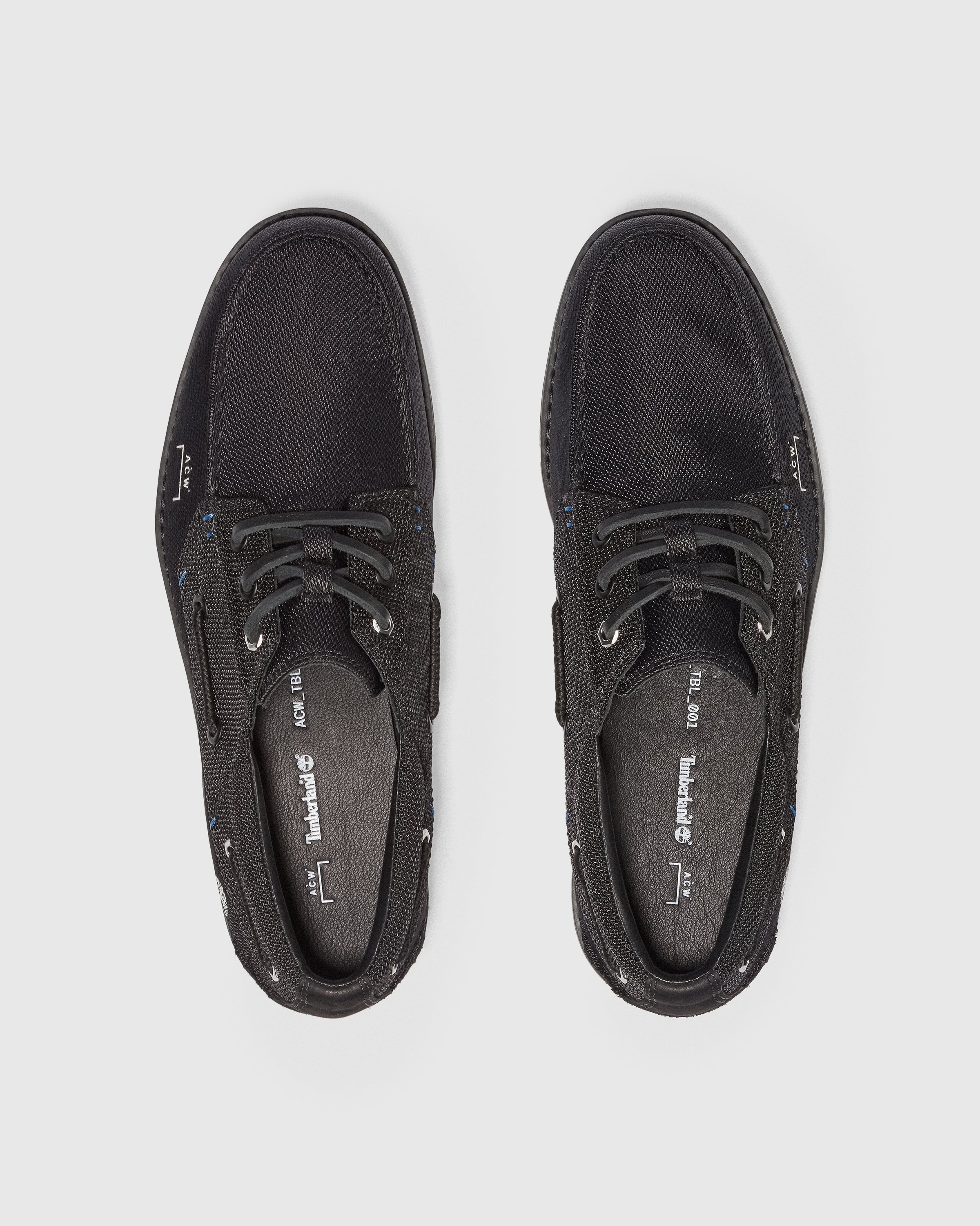 Timberland x A-Cold-Wall* - Future73 3-Eye Lug Boat Shoe Black - Footwear - Black - Image 5