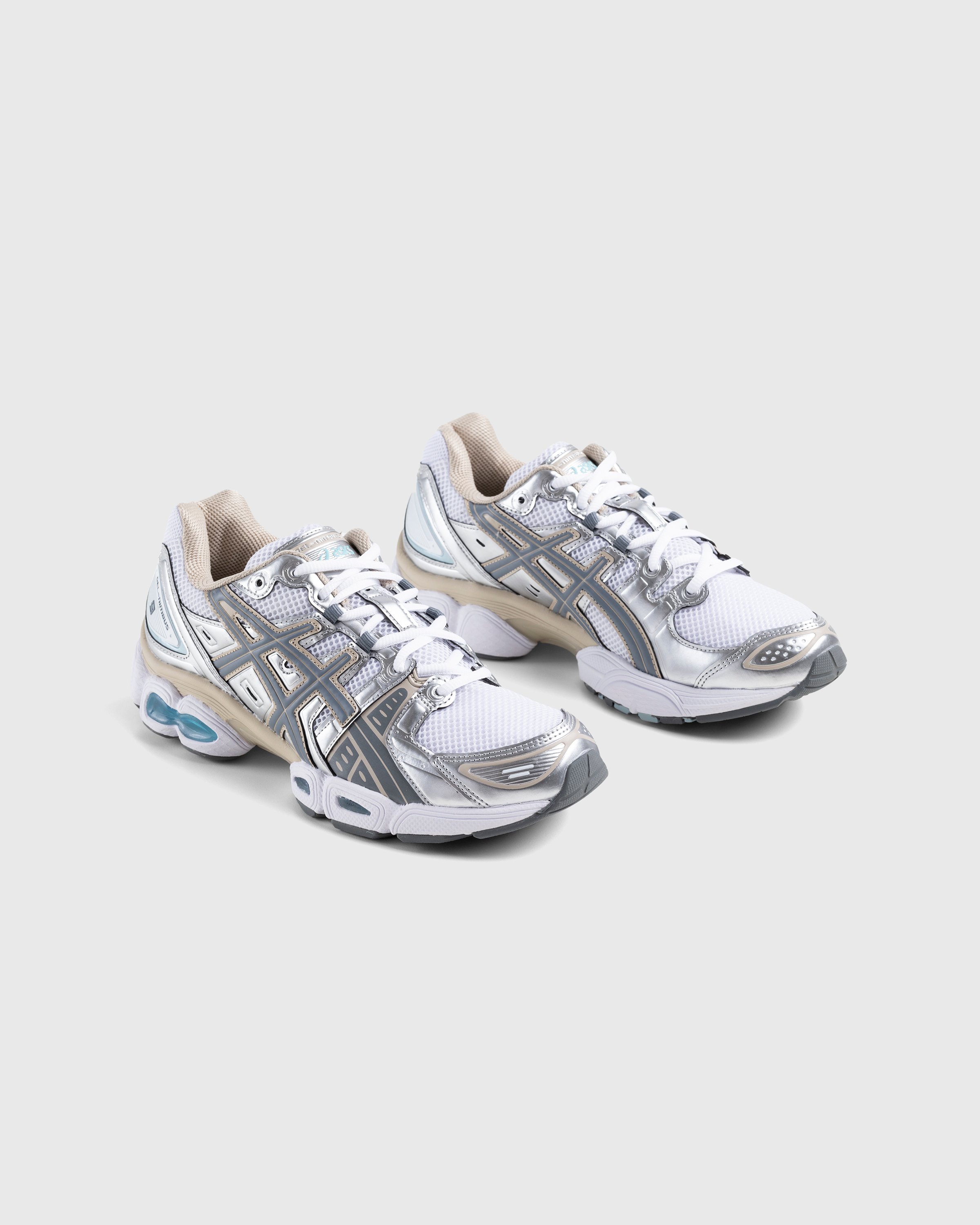asics - Gel-Nimbus 9 White/Steel Grey - Footwear - White - Image 3