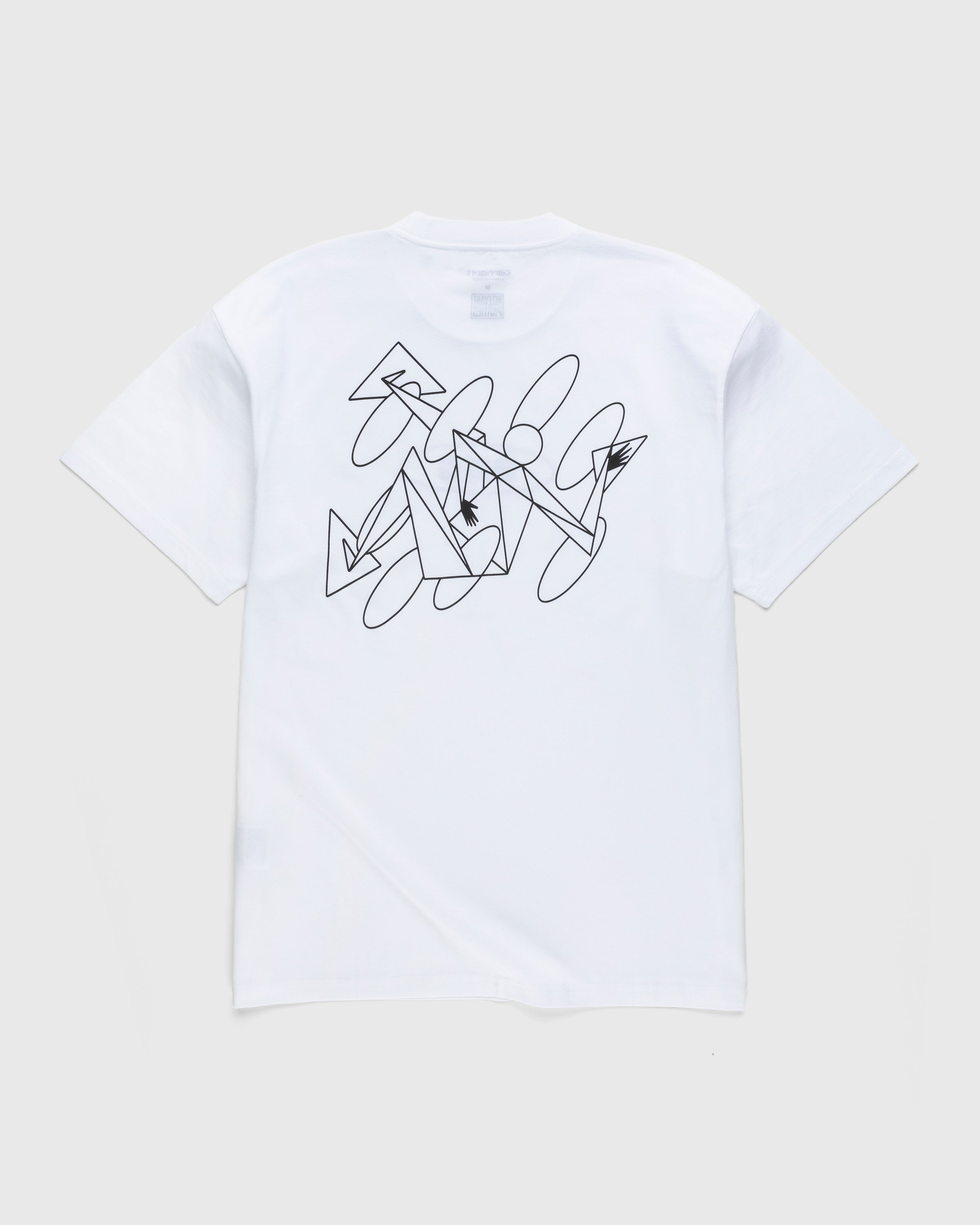 Carhartt WIP - Rush Hour T-Shirt White/Black - Clothing - White - Image 2