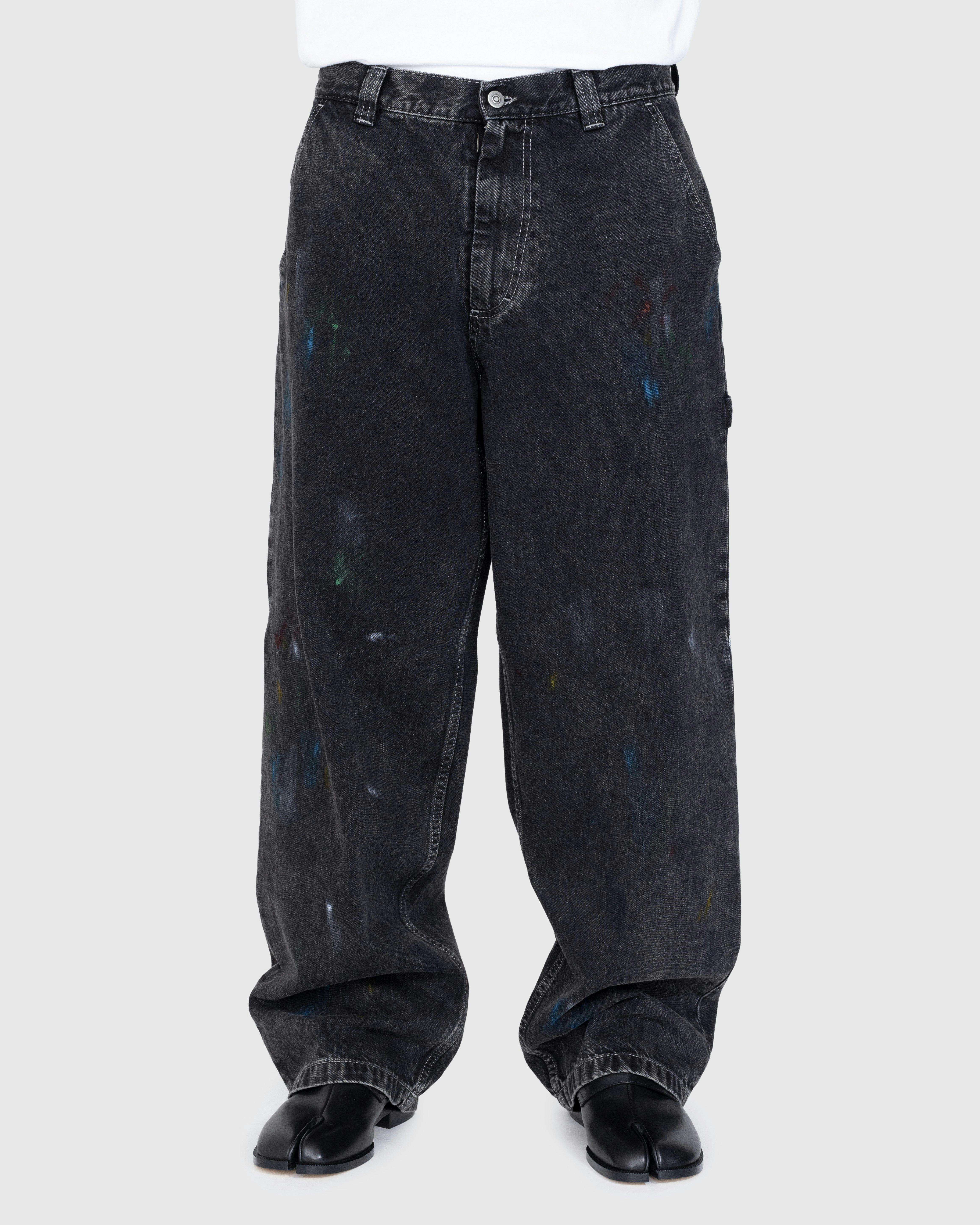 Maison Margiela - 5 Pocket Pants Washed Black - Clothing - Black - Image 2