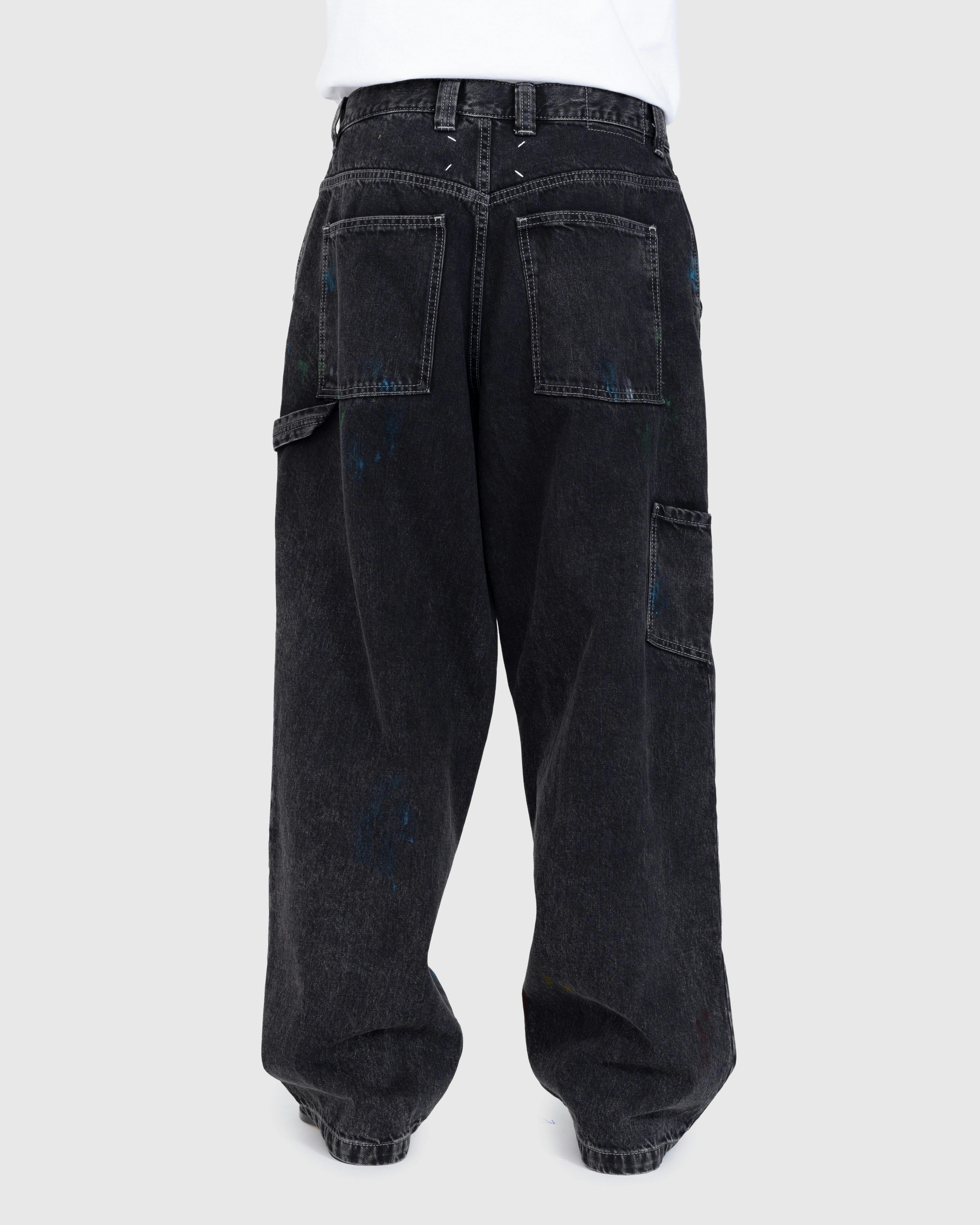 Maison Margiela - 5 Pocket Pants Washed Black - Clothing - Black - Image 3