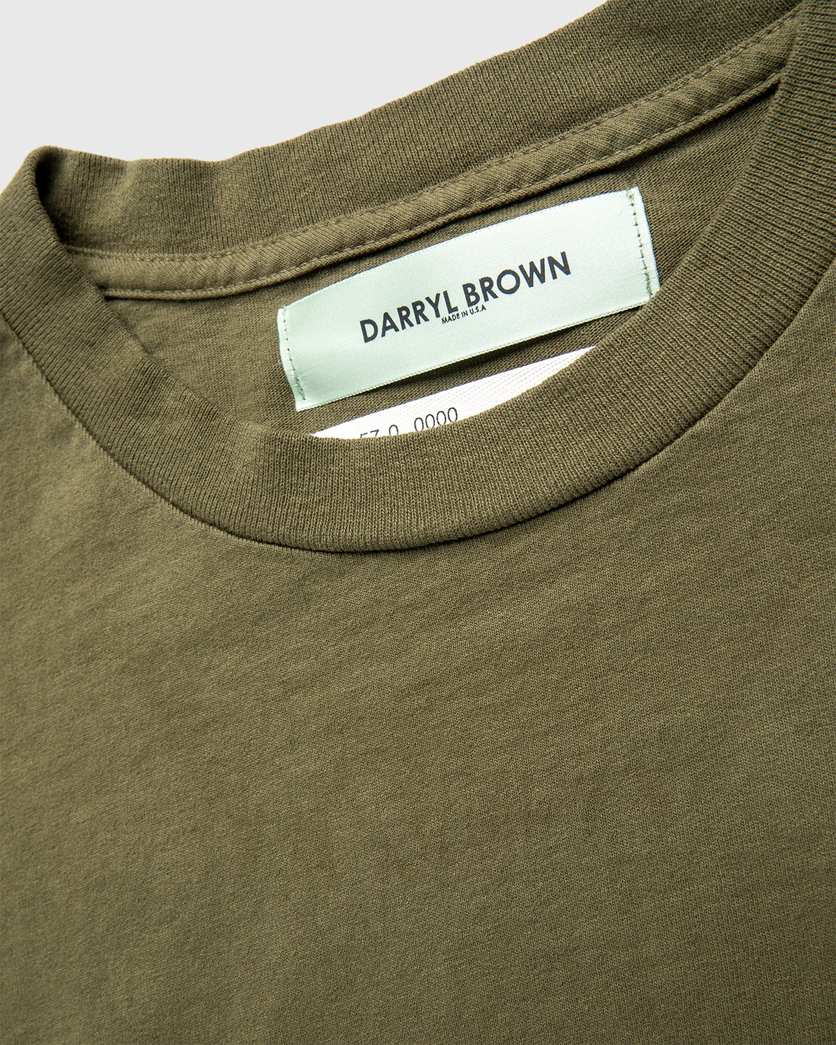 Darryl Brown - T-Shirt Military Olive - Clothing - Green - Image 3