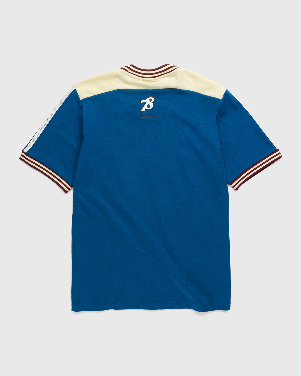 Adidas x Wales Bonner - College T-Shirt Dark Marine - Clothing - Blue - Image 2