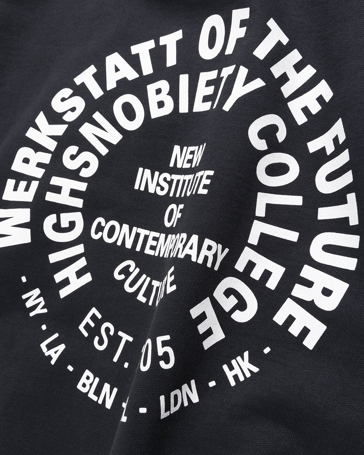 Highsnobiety - Culture Hoodie Black - Clothing - Black - Image 3