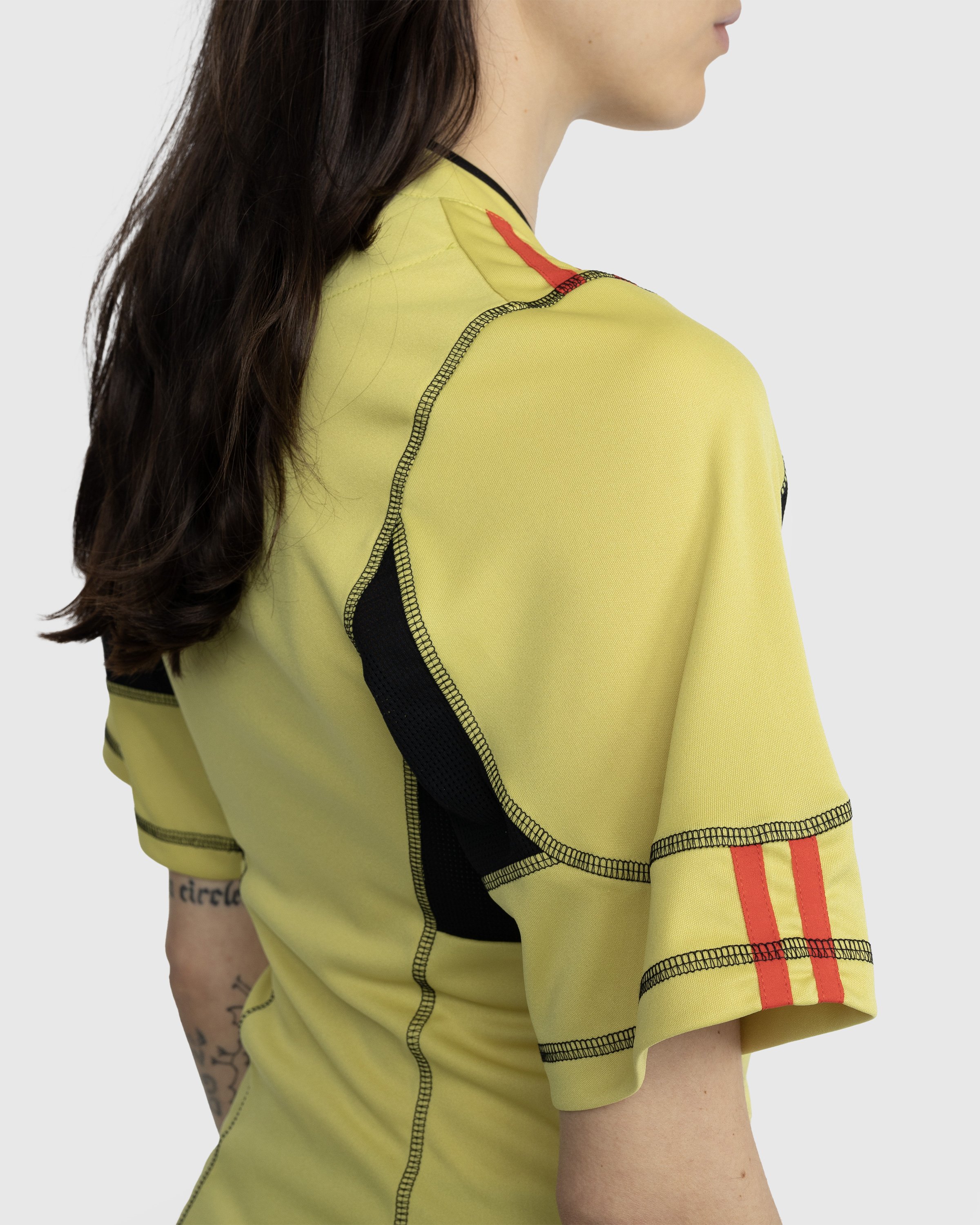 Martine Rose - Shrunken Football Top Yellow - Clothing - Yellow - Image 5