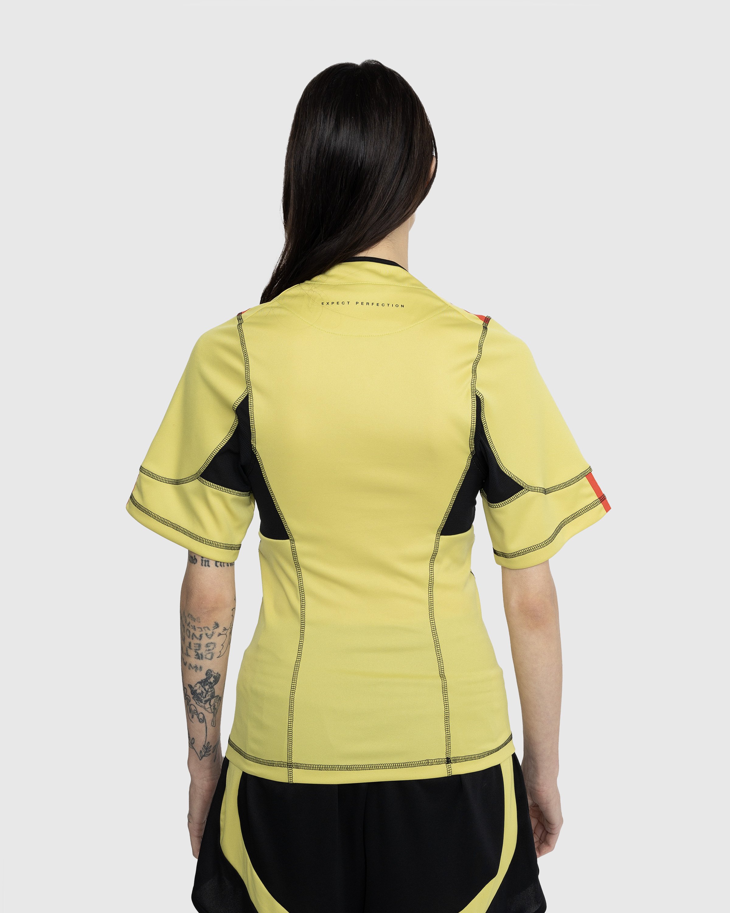 Martine Rose - Shrunken Football Top Yellow - Clothing - Yellow - Image 3