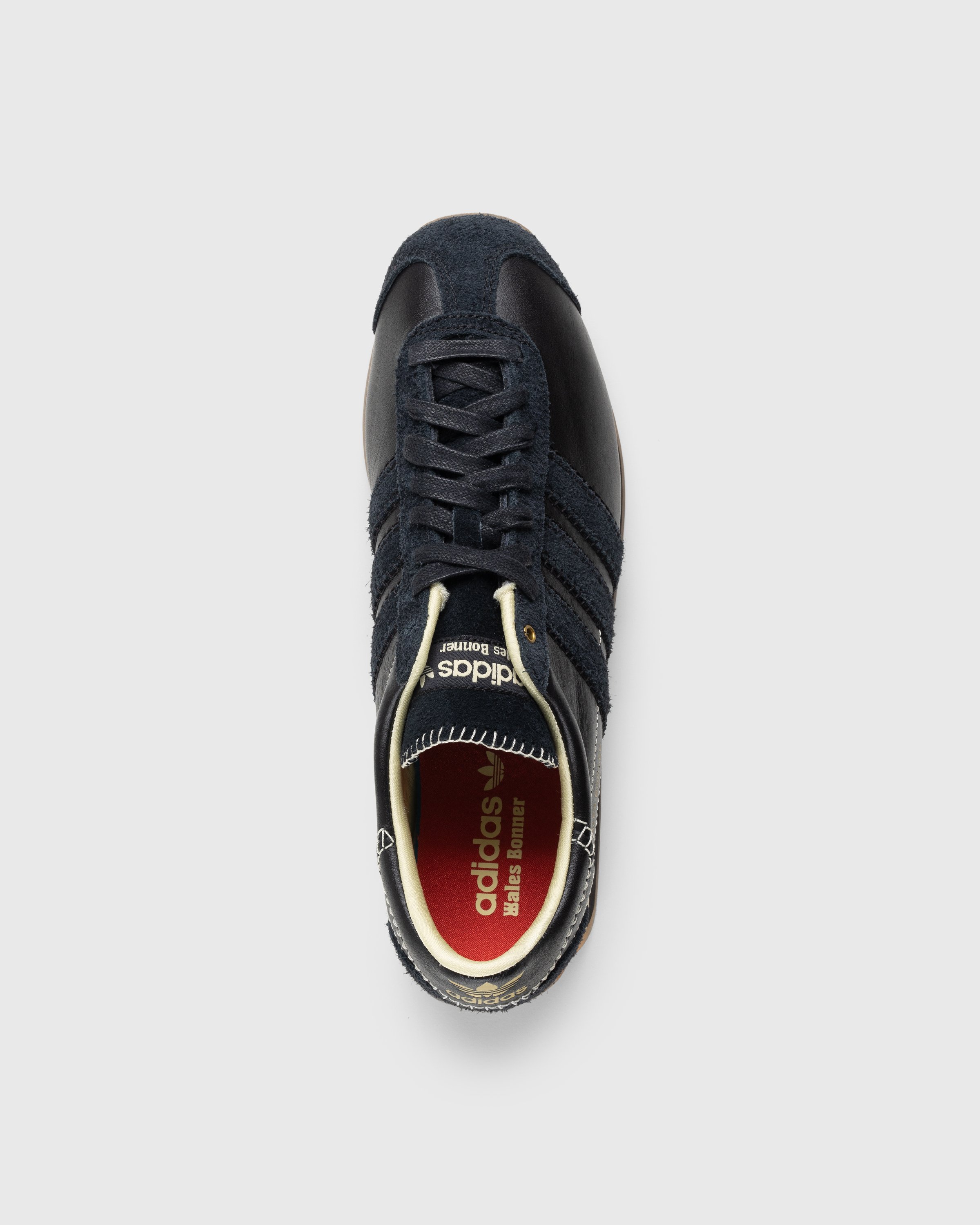 Adidas x Wales Bonner - WB Country Core Black/Core Black/Easy Yellow - Footwear - Black - Image 5