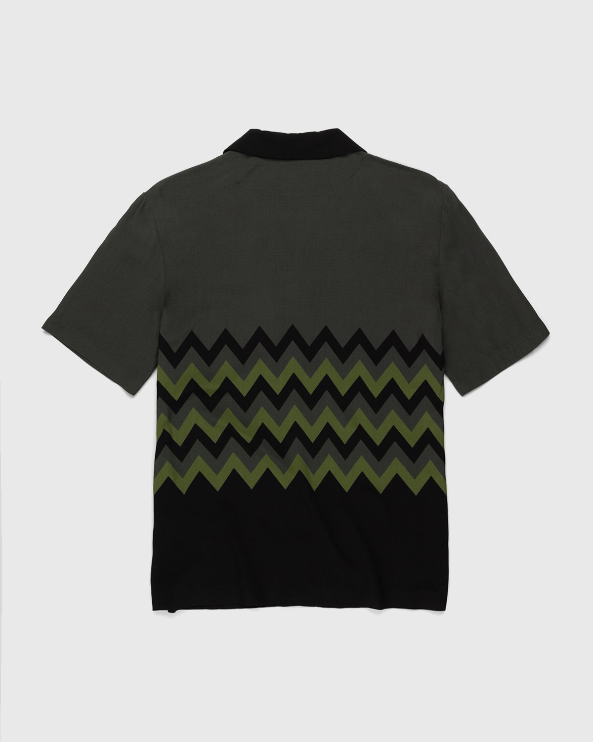 Missoni - Zig Zag Camp Shirt Green - Clothing - Multi - Image 2