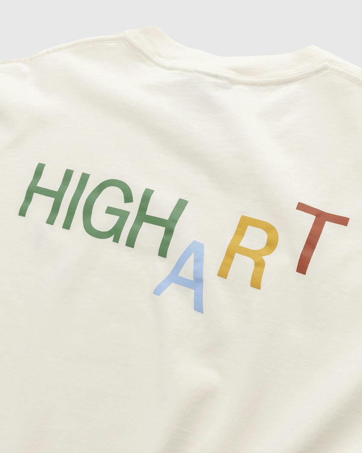 Highsnobiety - HIGHArt Rainbow T-Shirt White - Clothing - White - Image 3