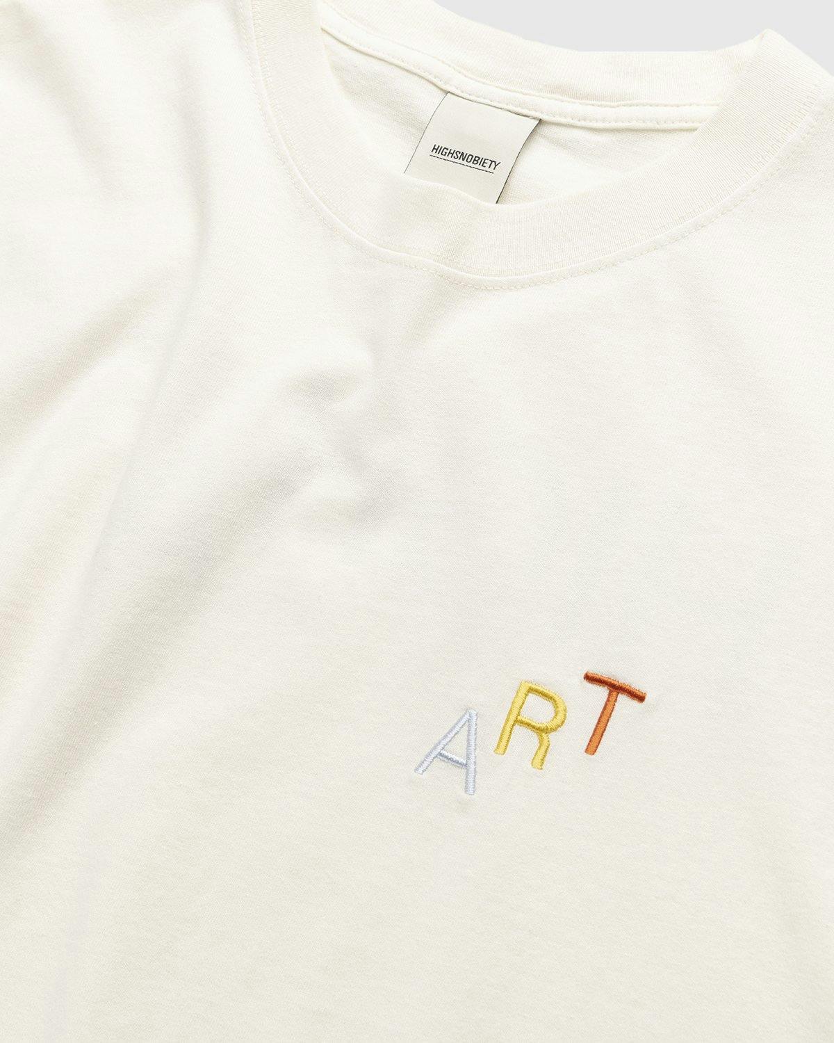 Highsnobiety - HIGHArt Rainbow T-Shirt White - Clothing - White - Image 5