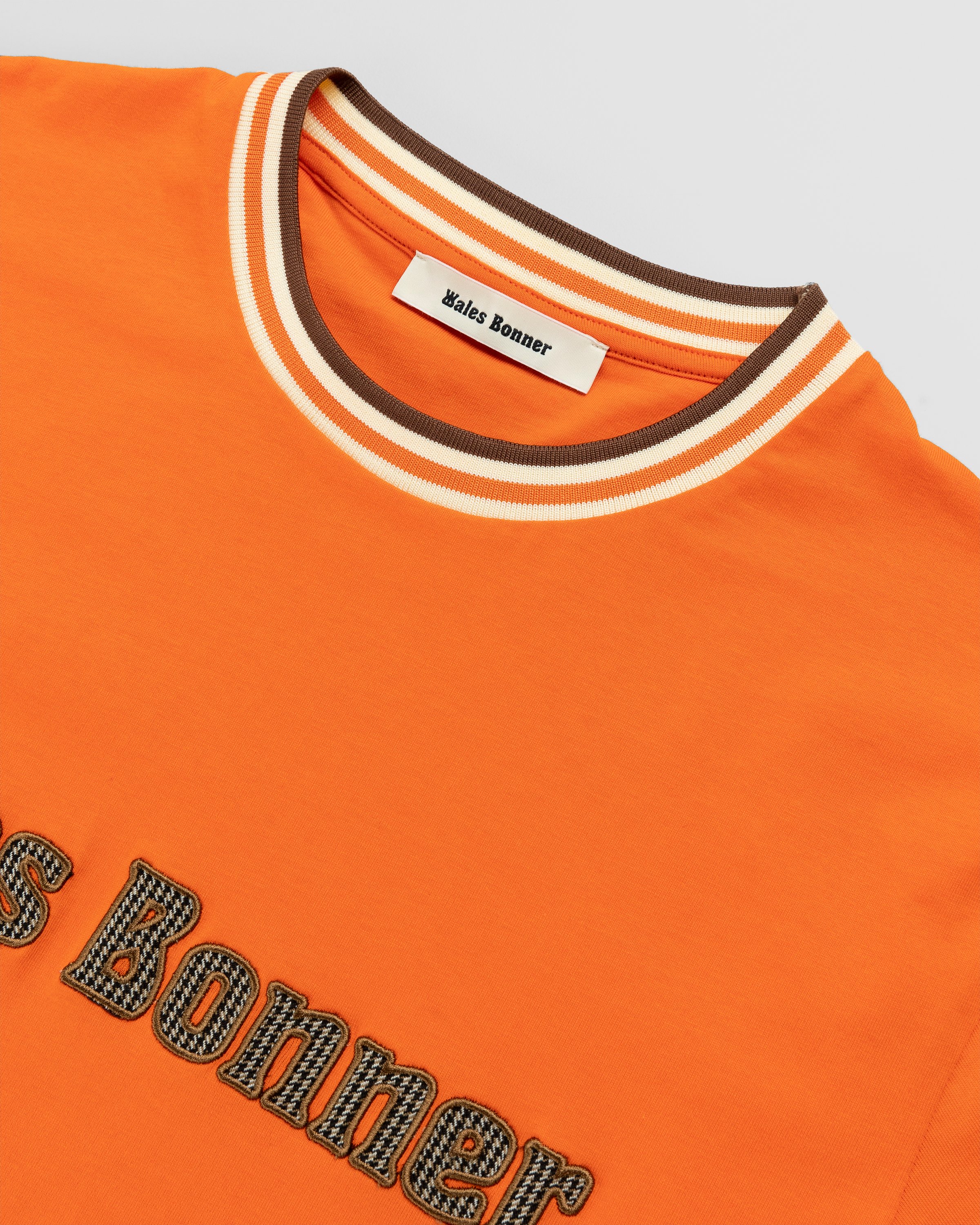 Wales Bonner - Original T-Shirt Orange - Clothing - Orange - Image 4