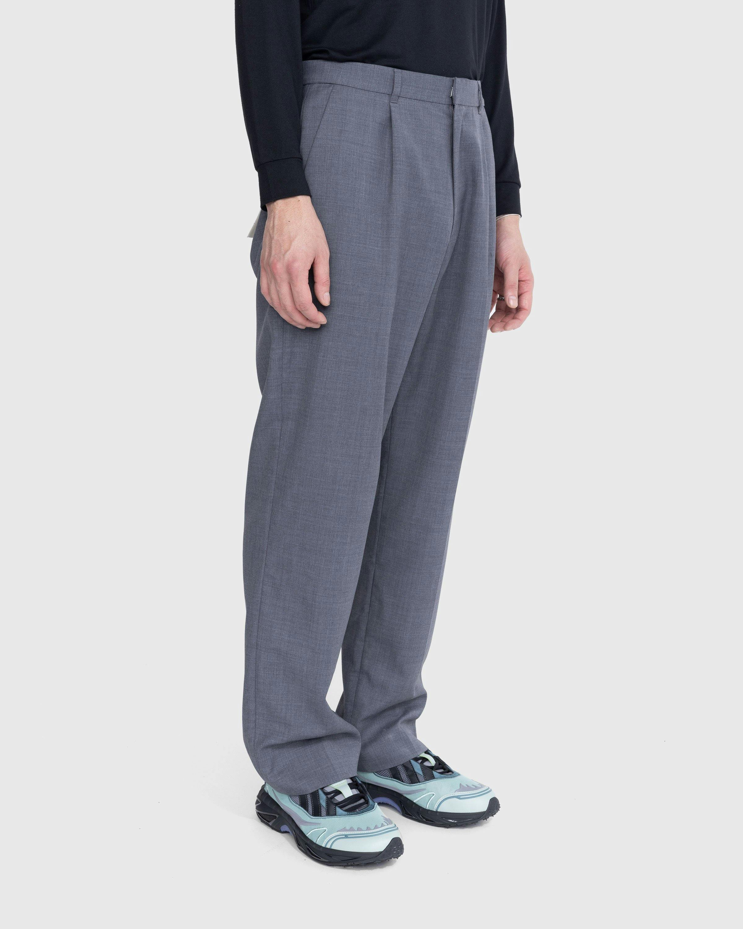 Highsnobiety - Tropical Wool Suiting Pants Grey - Clothing - Grey - Image 8